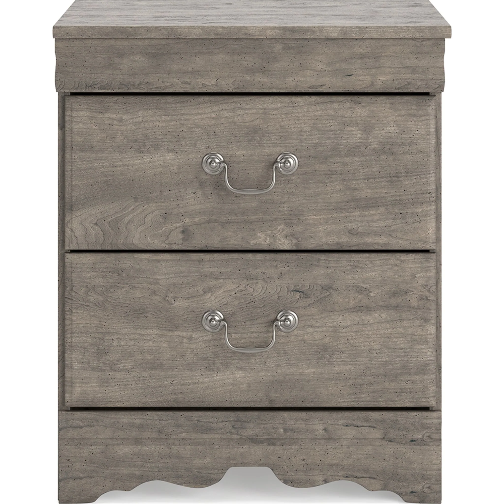 Bayzor Two Drawer Nightstand - Image 11