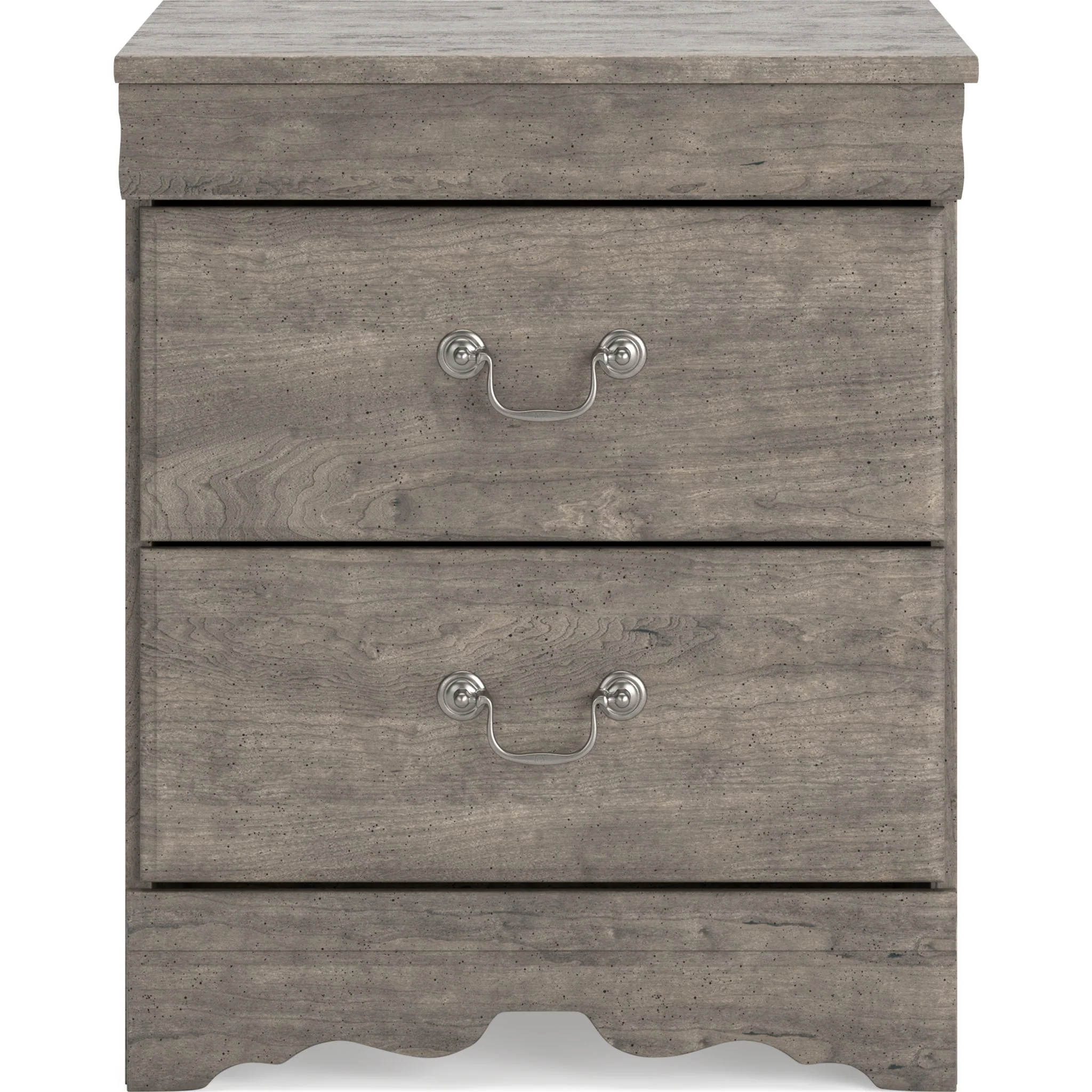 Bayzor Two Drawer Nightstand - Image 5