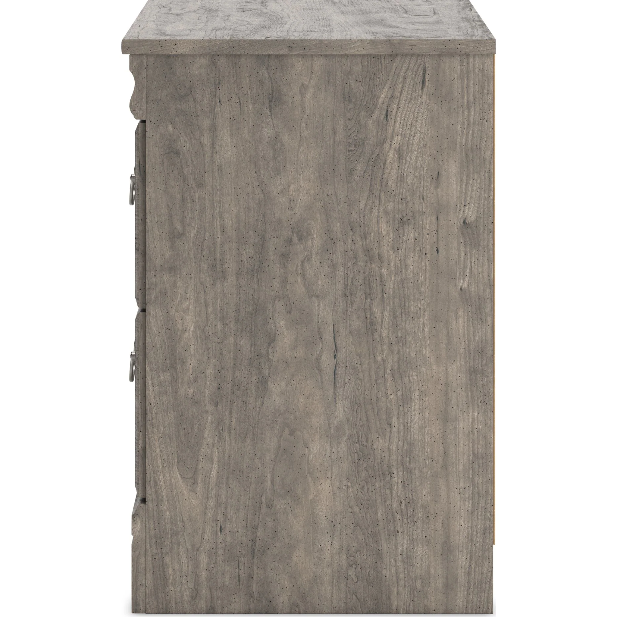 Bayzor Two Drawer Nightstand - Image 7