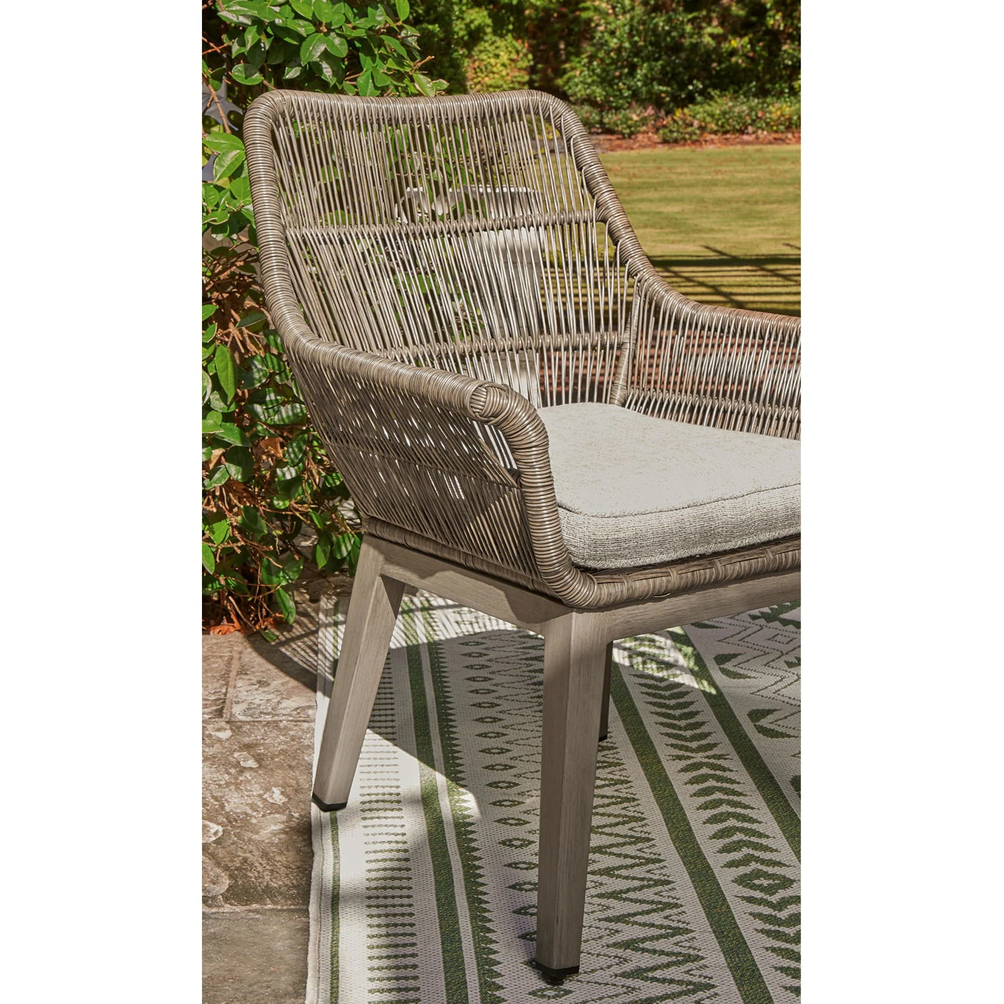 Beach Front Outdoor Arm Chair with Cushion (set of 2) - Image 14