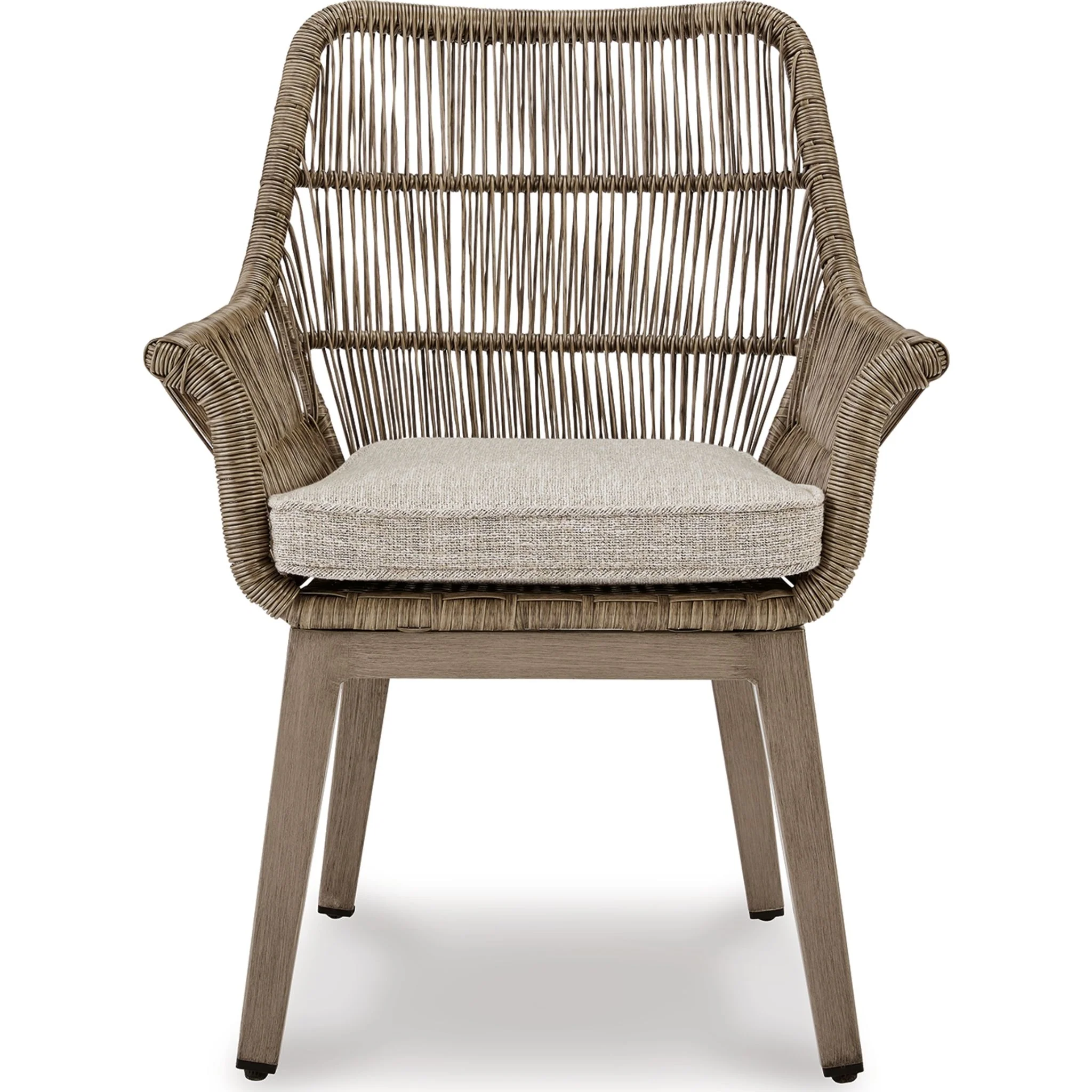 Beach Front Outdoor Arm Chair with Cushion (set of 2) - Image 3