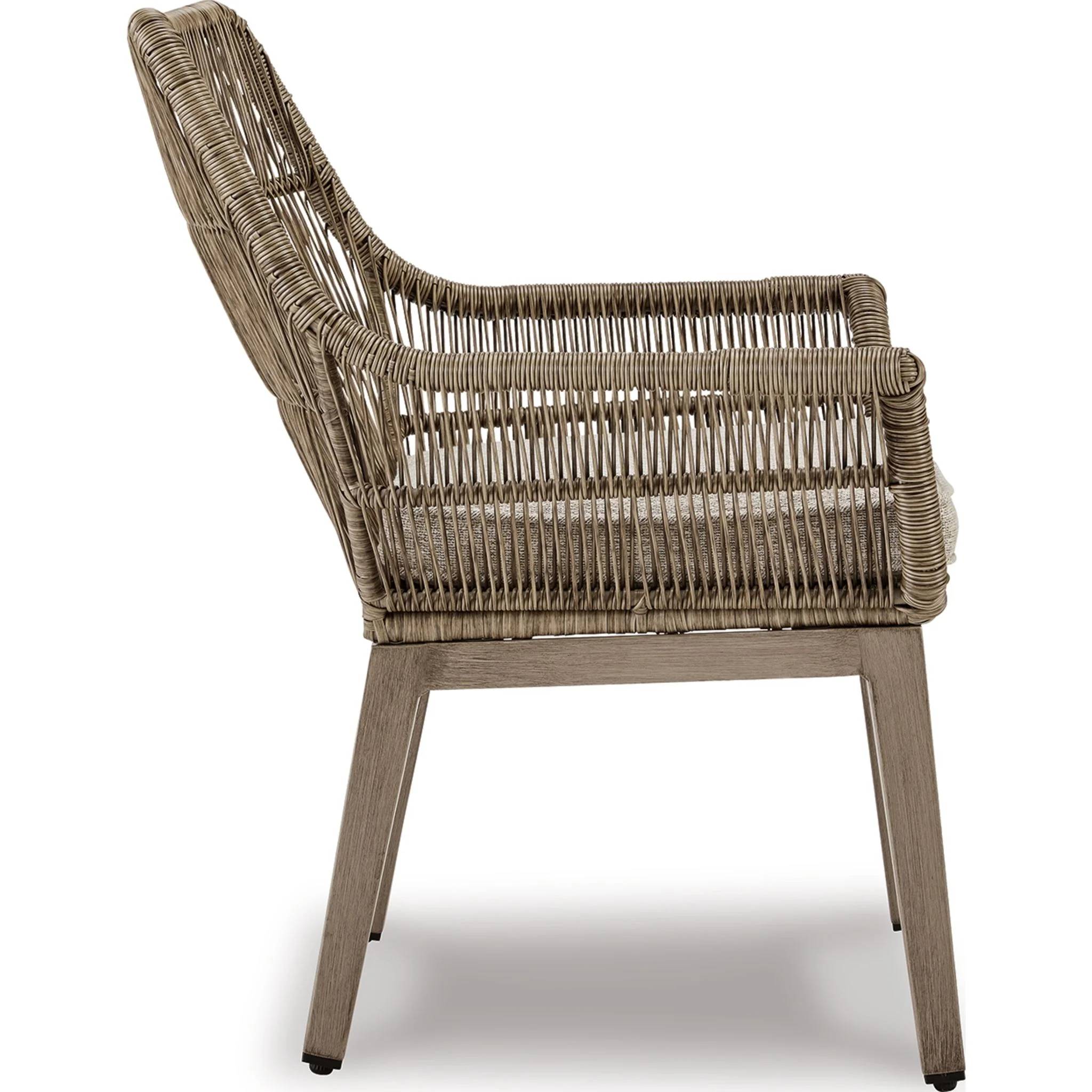 Beach Front Outdoor Arm Chair with Cushion (set of 2) - Image 4