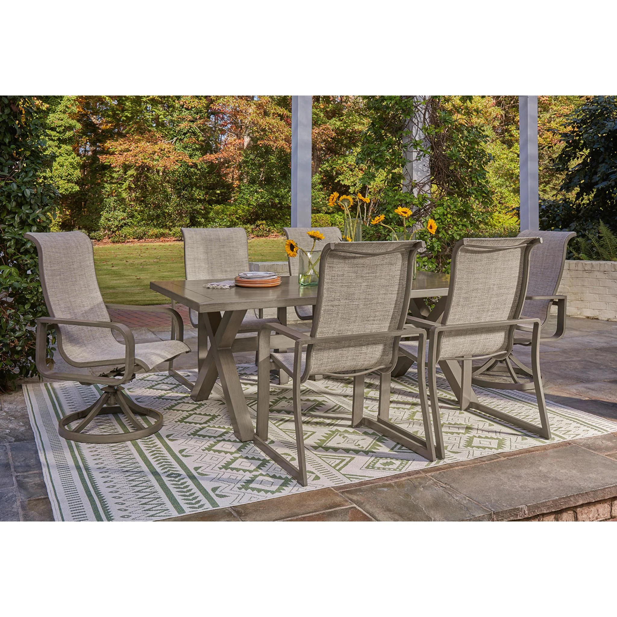 Beach Front Outdoor Rectangle Dining Table - Image 2