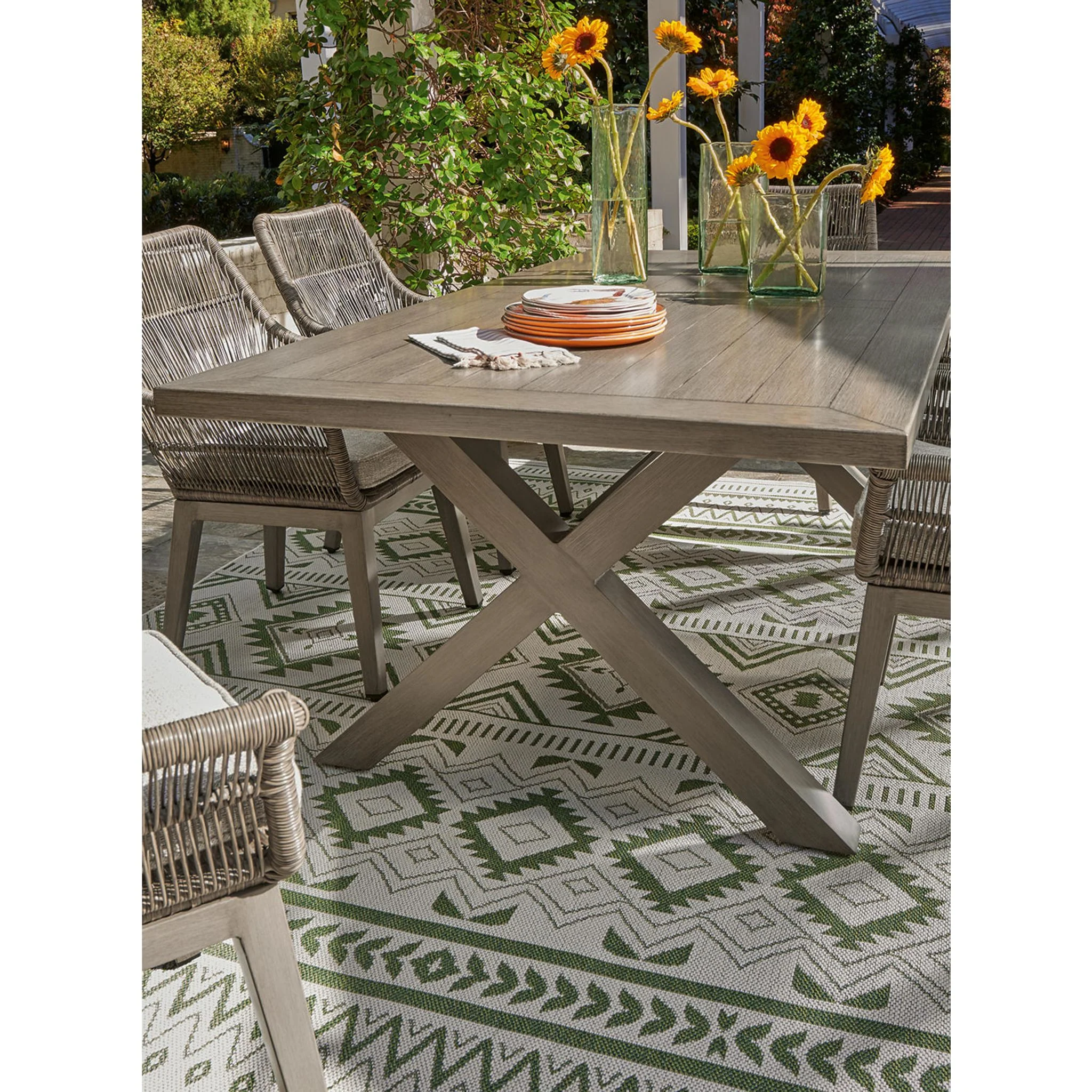 Beach Front Outdoor Rectangle Dining Table - Image 5