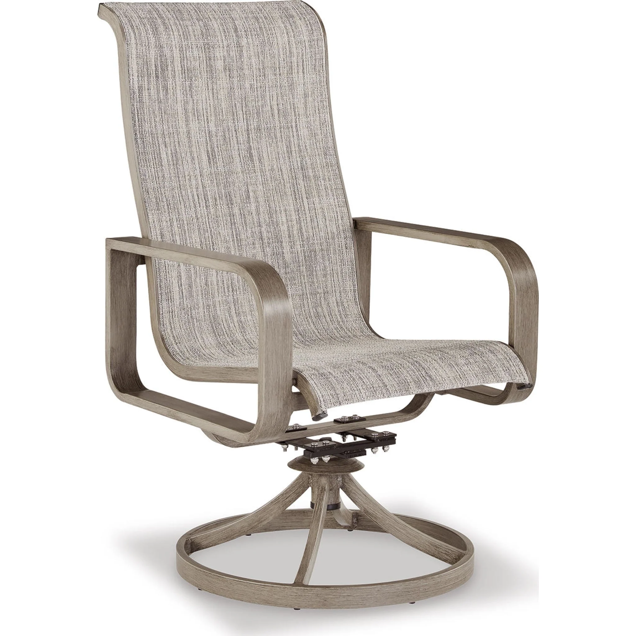 Beach Front Outdoor Sling Swivel Chair (set of 2) - Image 10