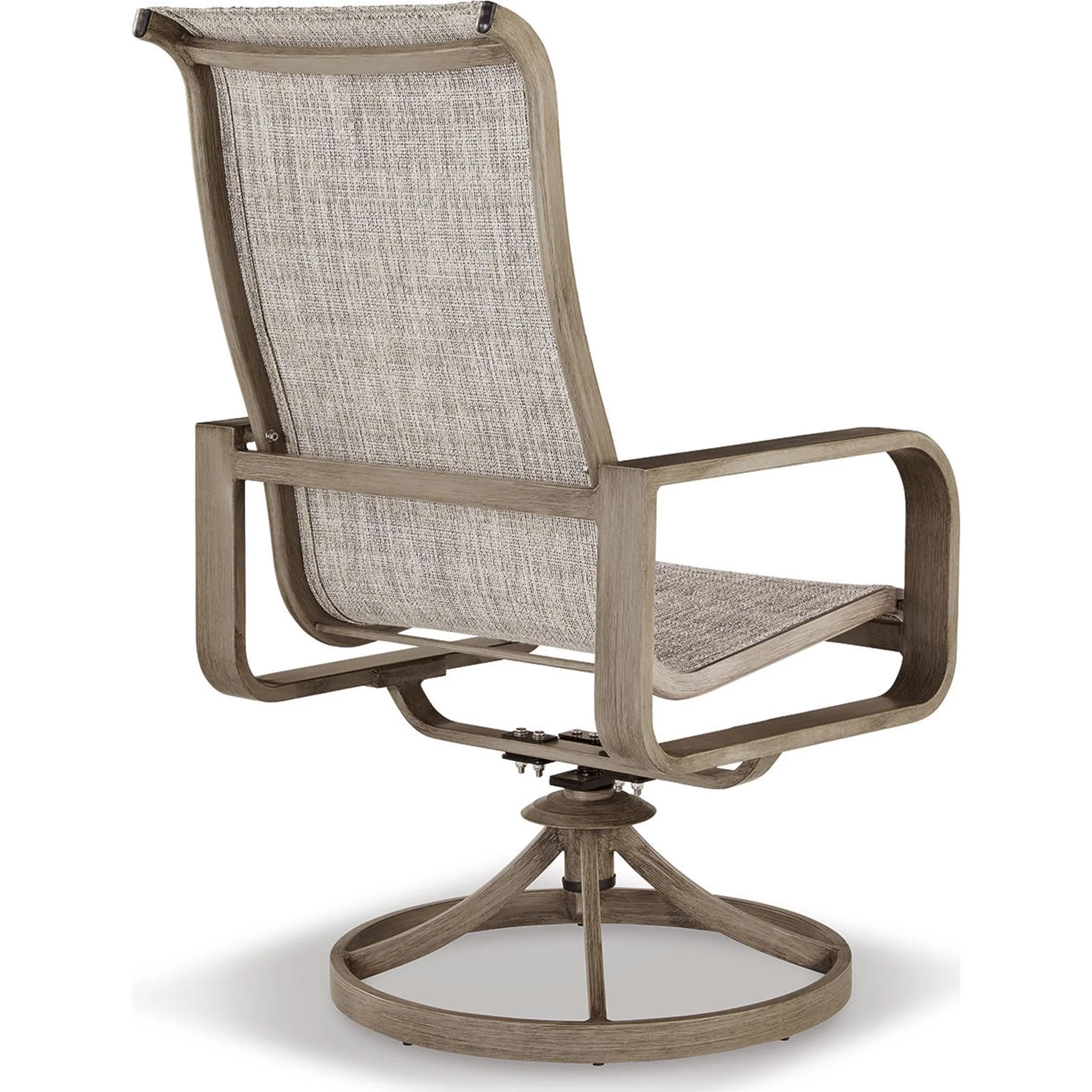 Beach Front Outdoor Sling Swivel Chair (set of 2) - Image 11
