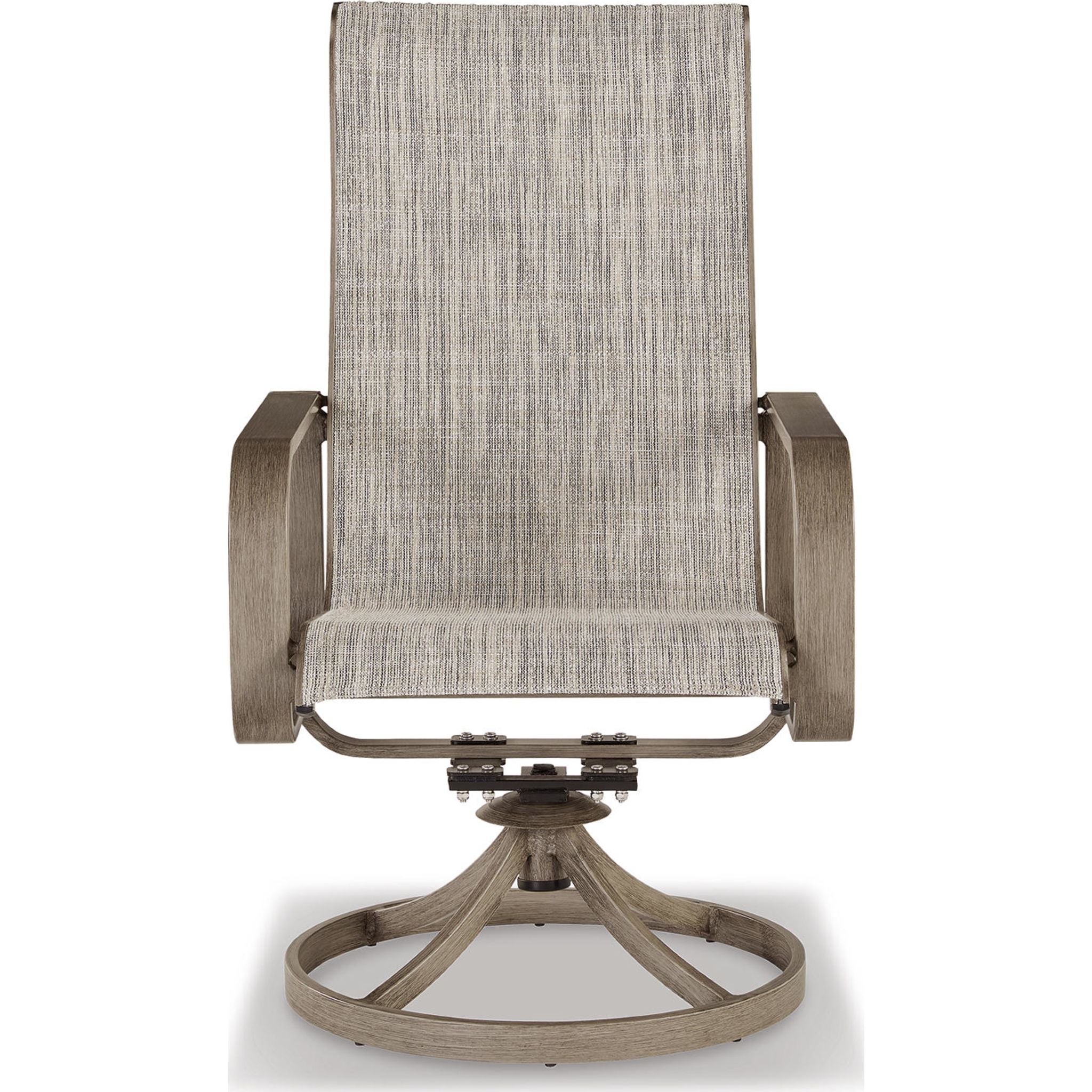 Beach Front Outdoor Sling Swivel Chair (set of 2) - Image 12