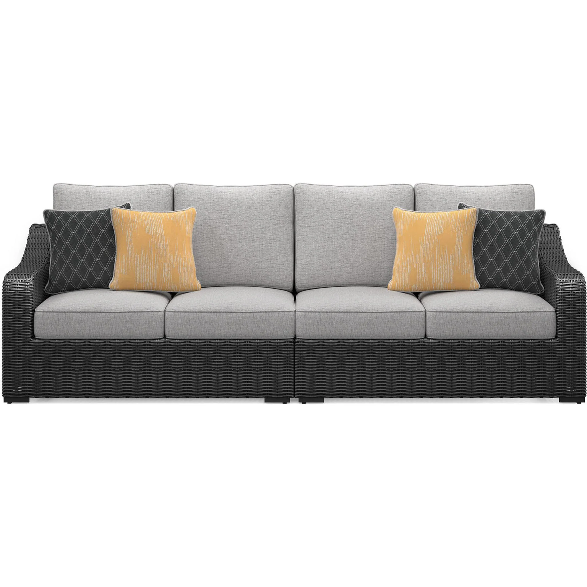 Beachcroft Outdoor Modular Left and Right Arm Loveseat with Cushion - Image 14