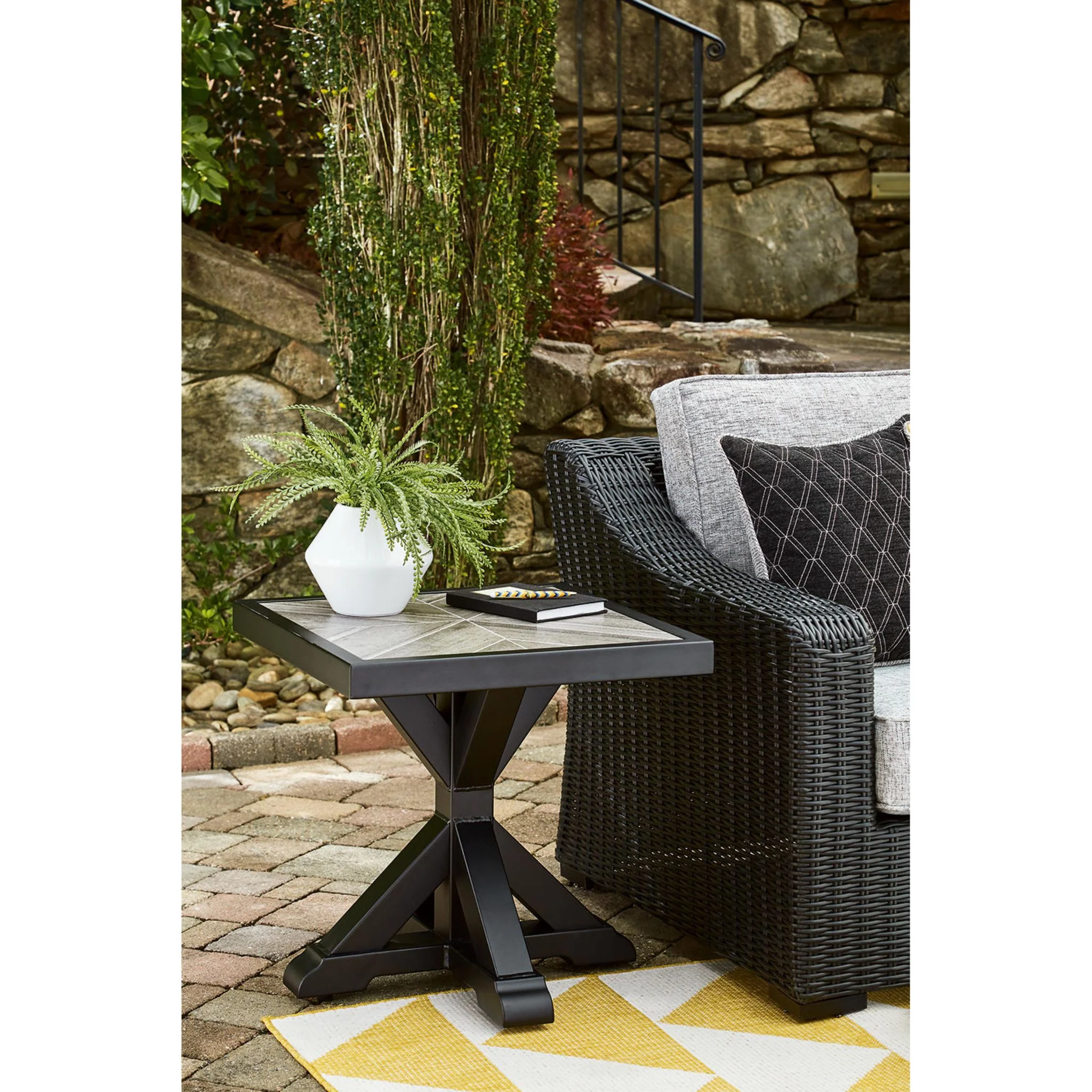 Beachcroft 3 Piece Outdoor Chat Set - Image 19