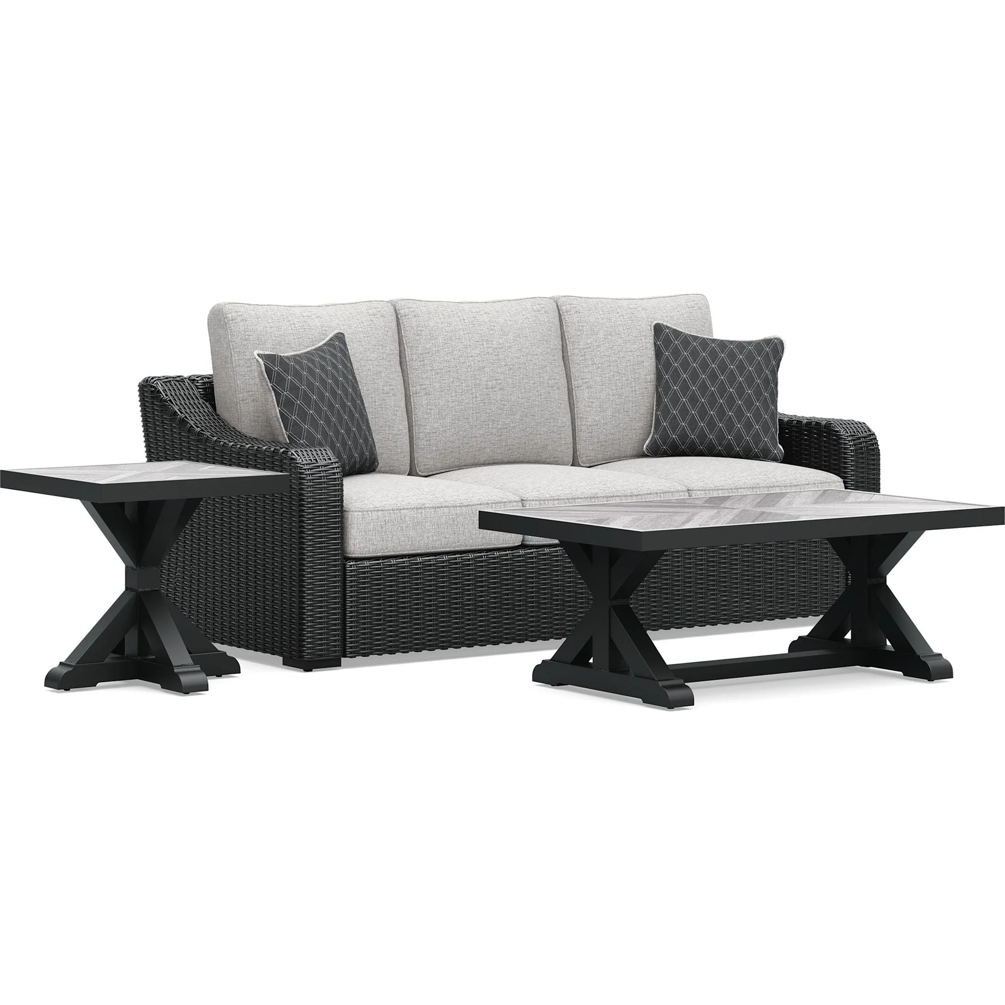 Beachcroft 3 Piece Outdoor Seating - Image 28