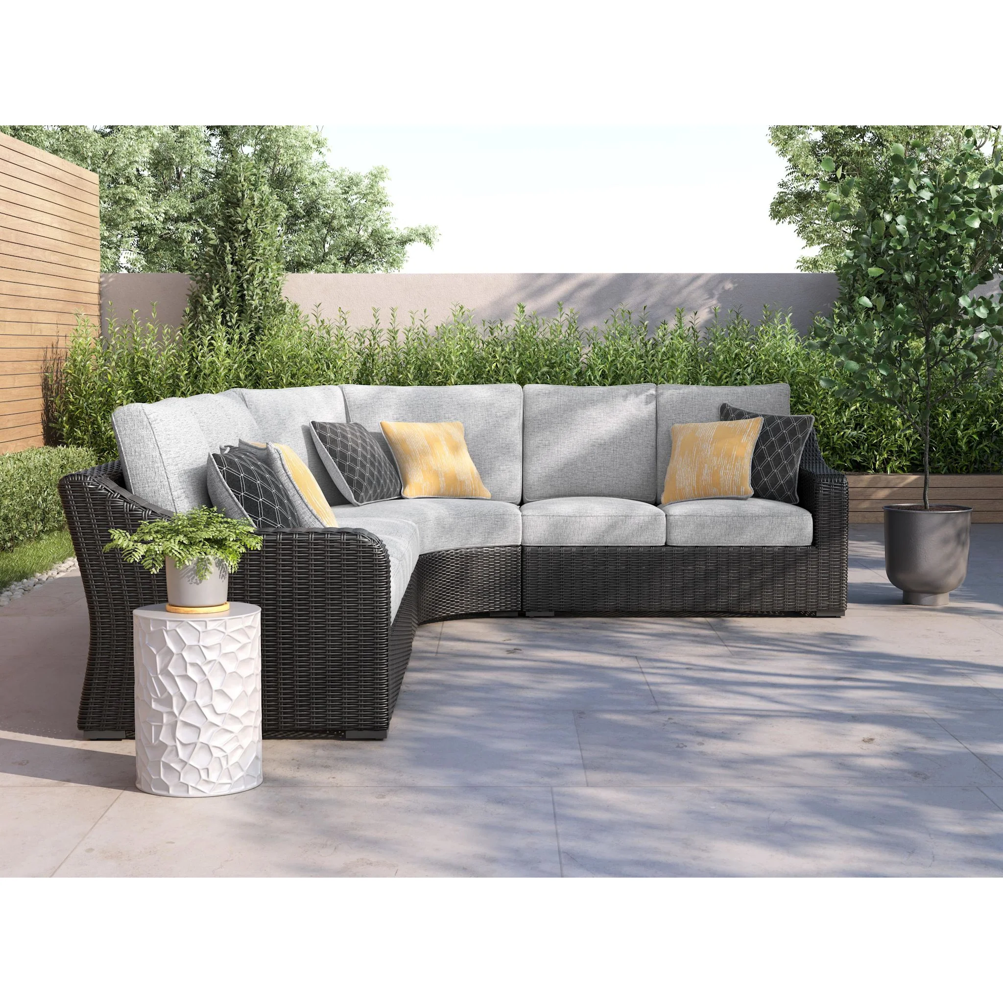 Beachcroft 4 Piece Outdoor Modular Sectional - Image 24