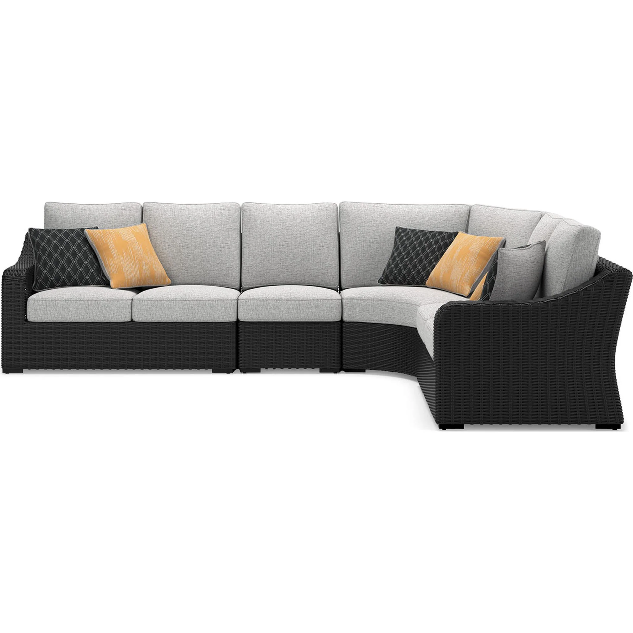Beachcroft 4 Piece Outdoor Modular Sectional - Image 3