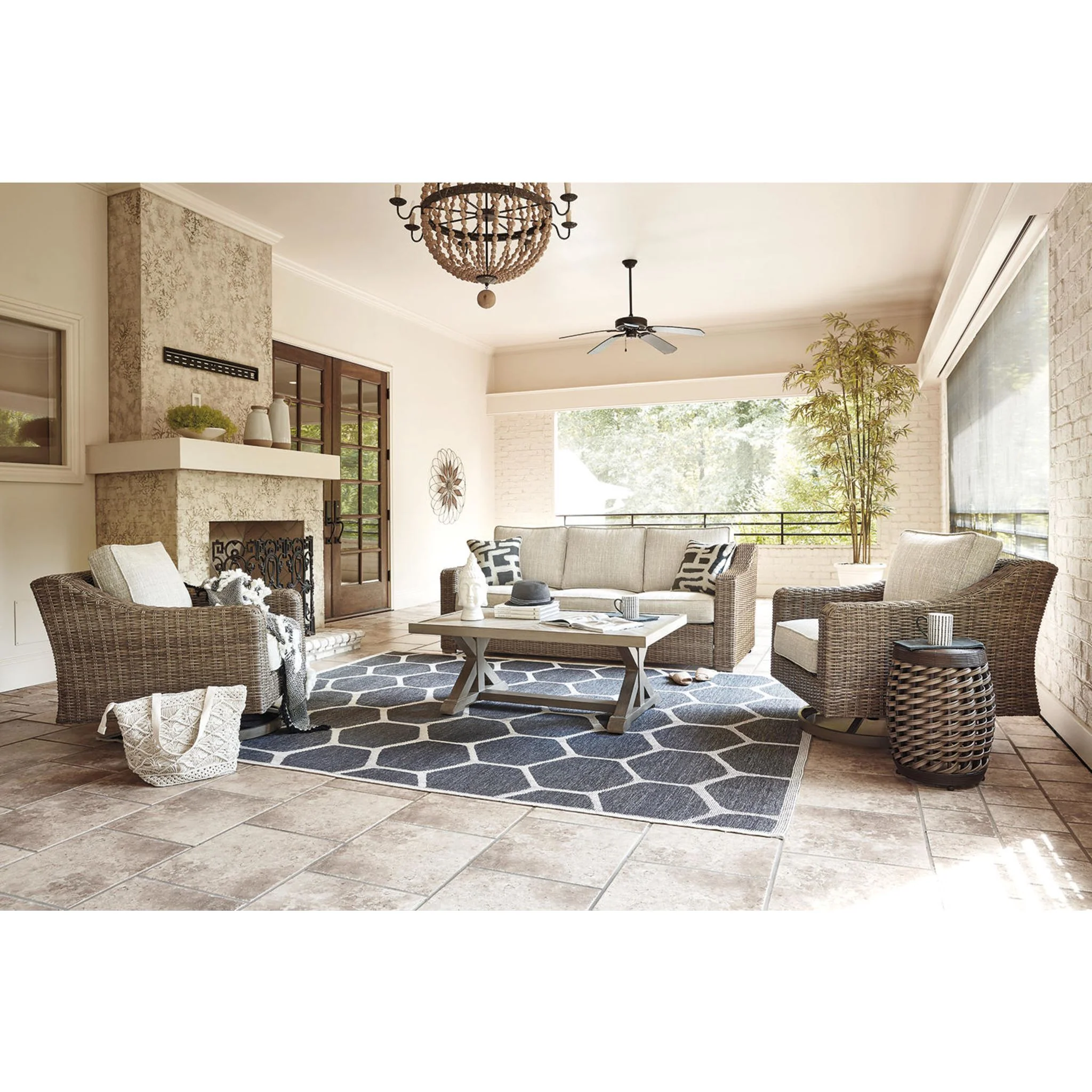 Beachcroft 4 Piece Outdoor Seating - Image 3