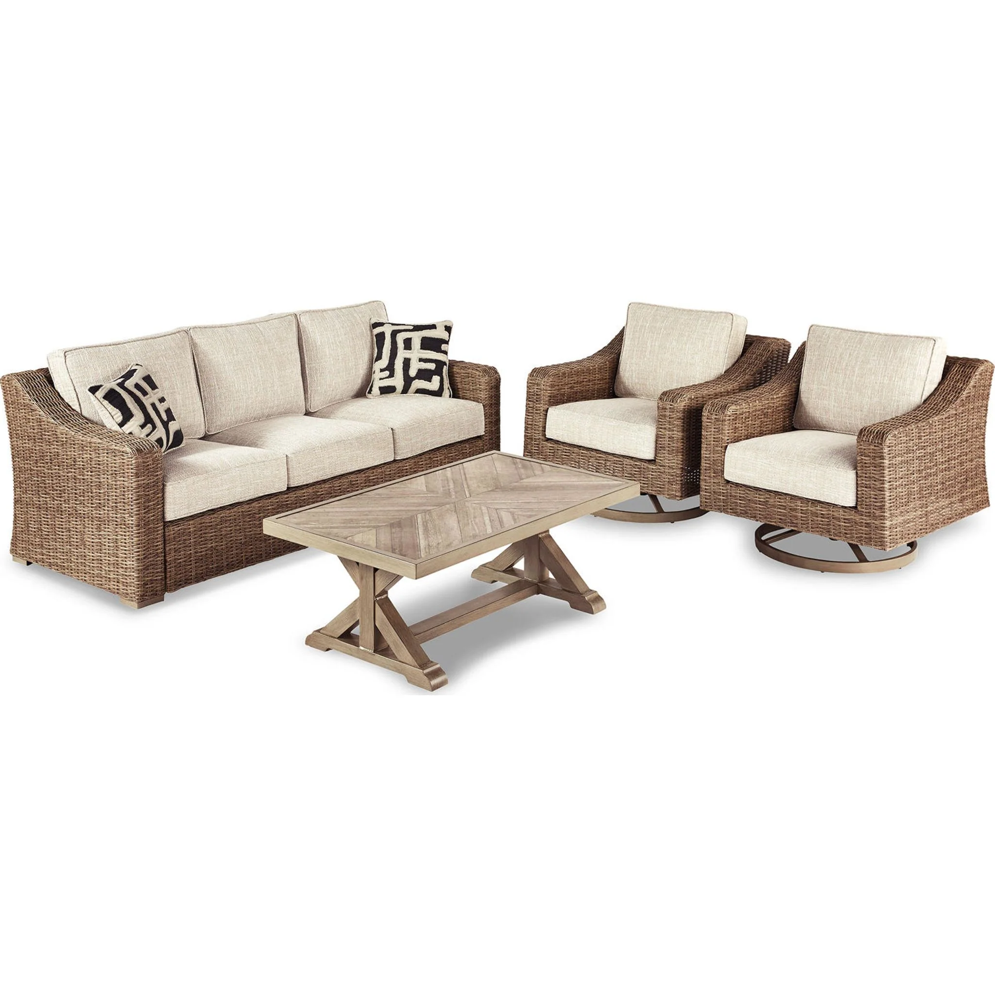 Beachcroft 4 Piece Outdoor Seating - Image 6