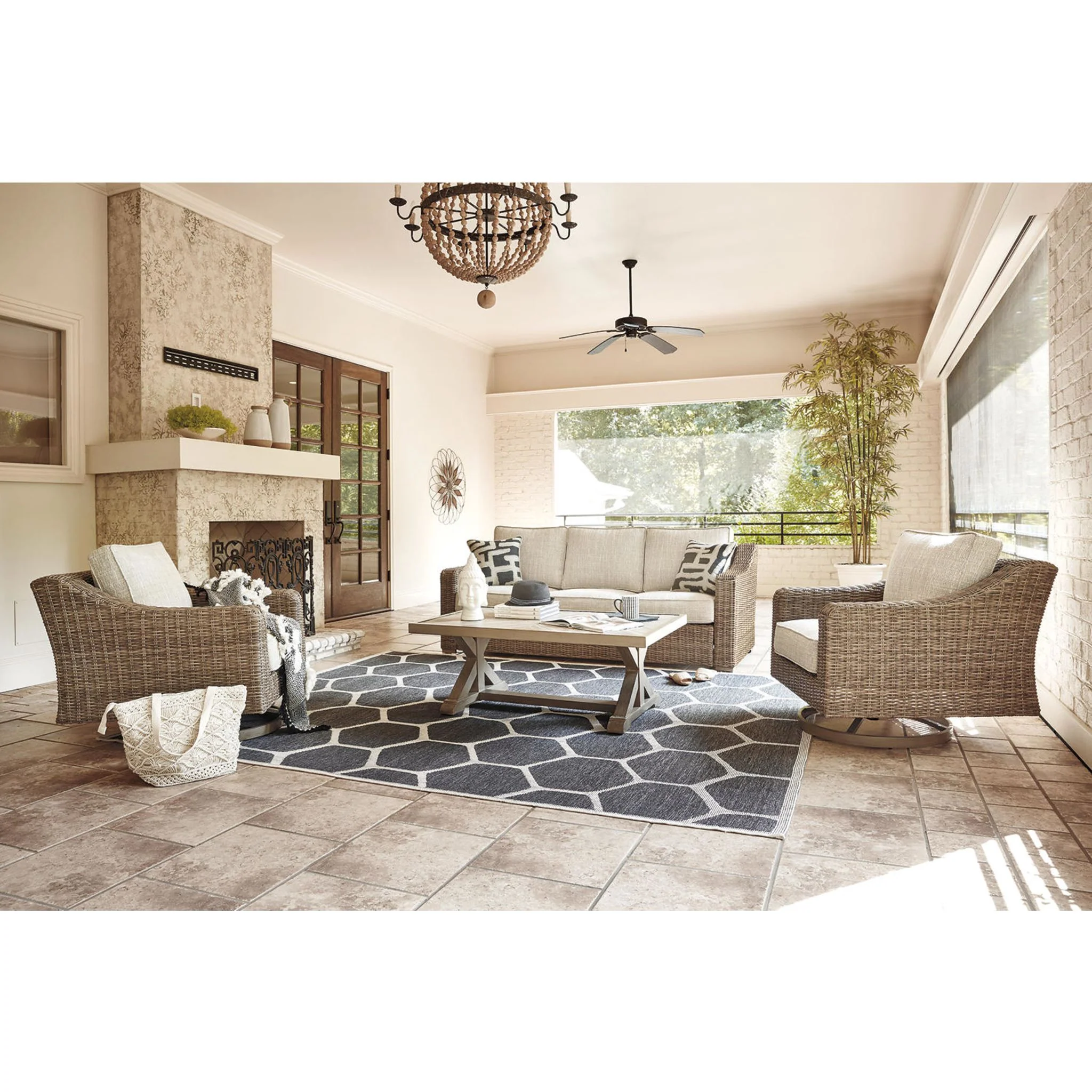 Beachcroft 4 Piece Outdoor Seating - Image 7