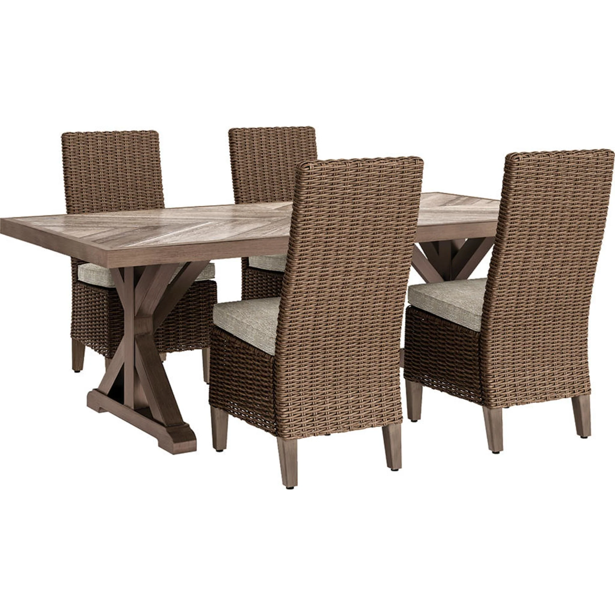 Beachcroft 5 Piece Outdoor Dining Set - Image 7
