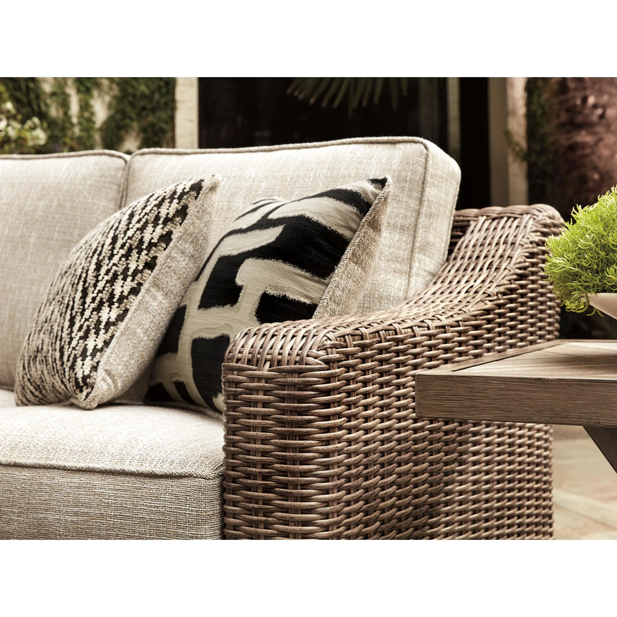 Beachcroft 5 Piece Outdoor Modular Sectional - Image 17