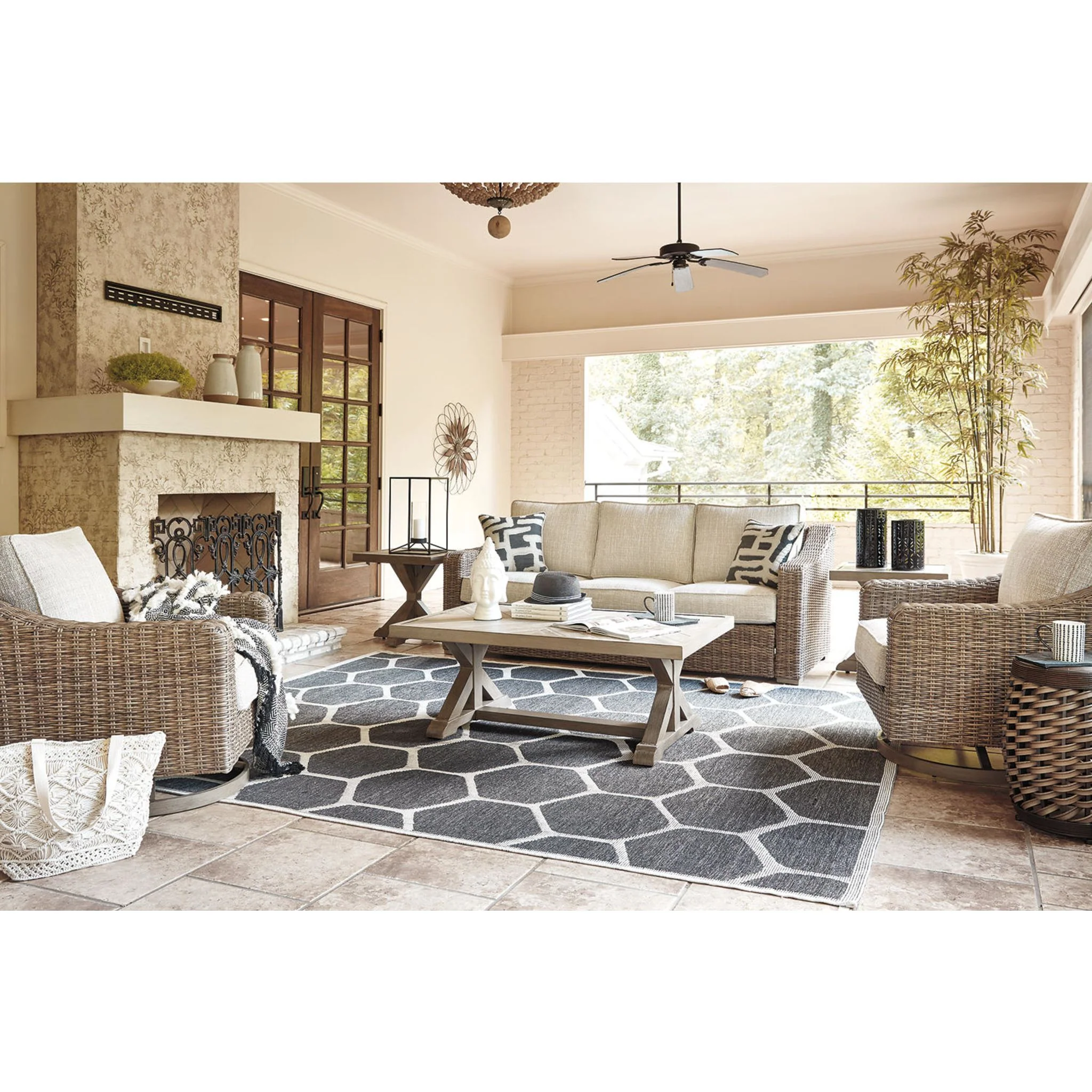 Beachcroft 5 Piece Outdoor Seating - Image 7
