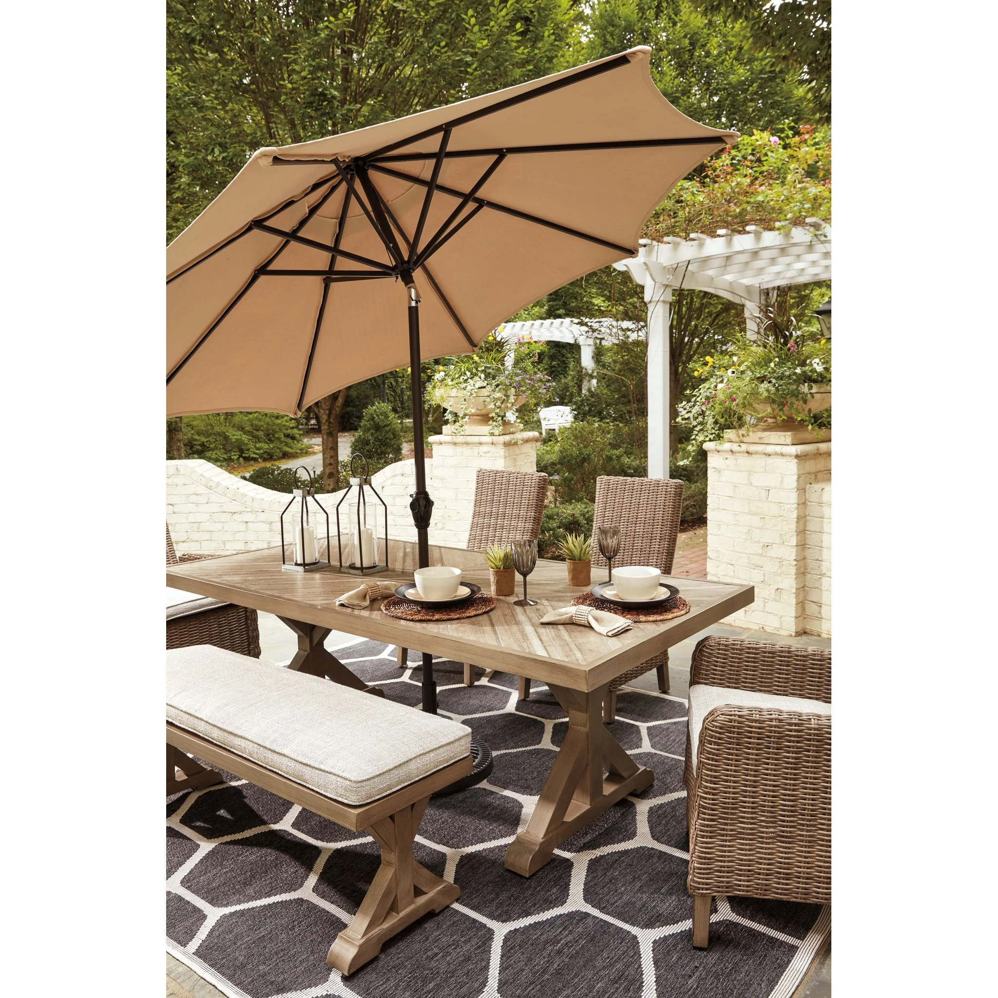 Beachcroft 6 Piece Outdoor Dining Set - Image 3