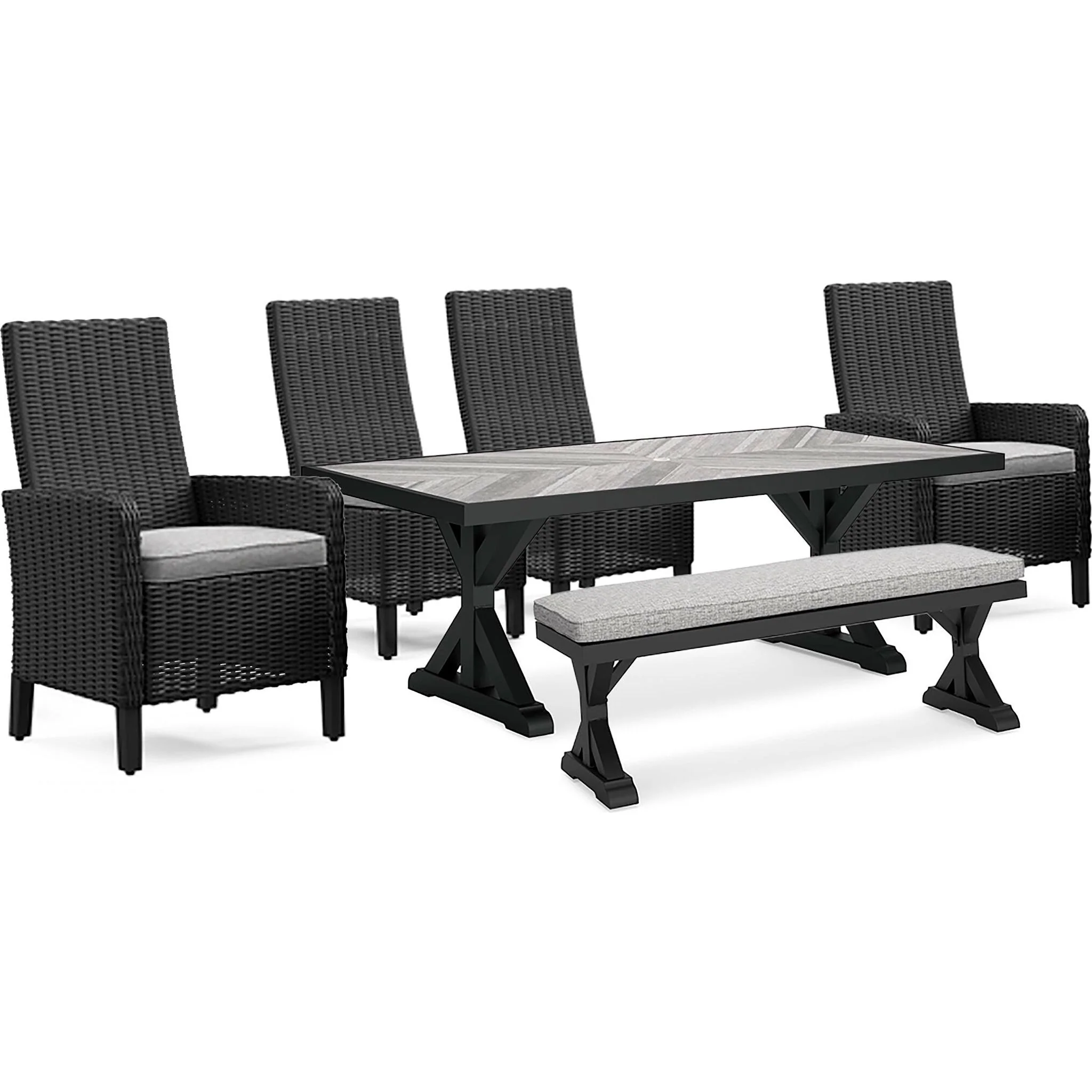 Beachcroft 6 Piece Outdoor Dining Set - Image 12