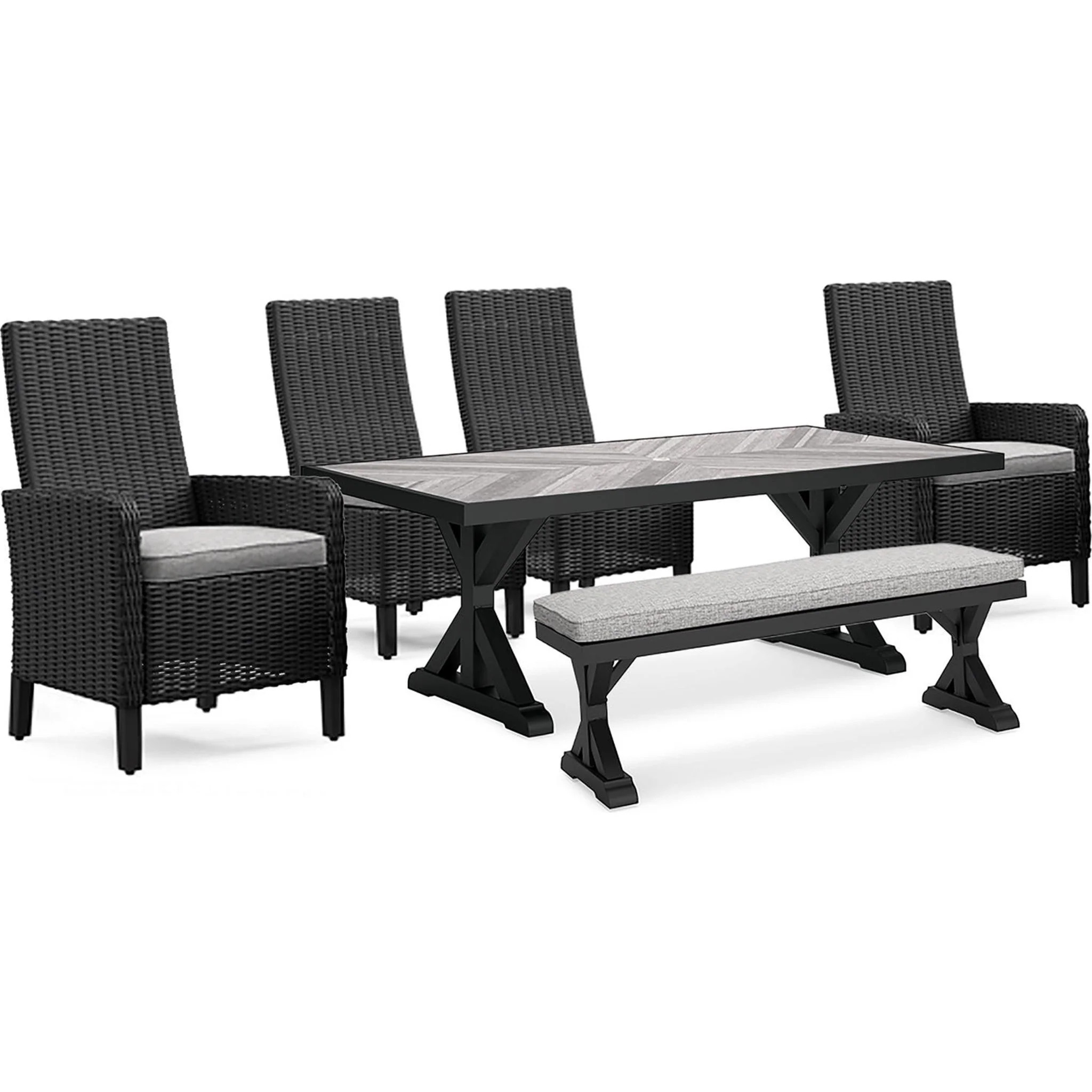 Beachcroft 6 Piece Outdoor Dining Set - Image 8