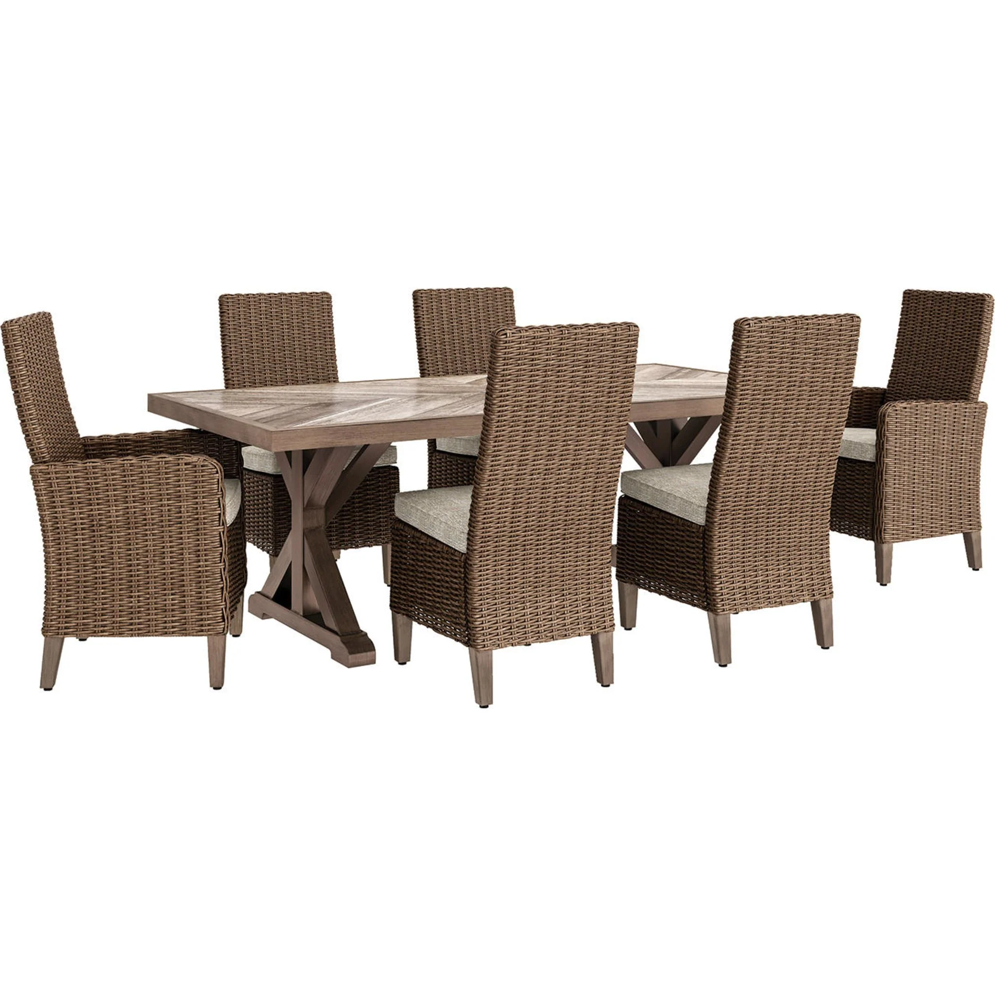 Beachcroft 7 Piece Outdoor Dining Set - Image 11