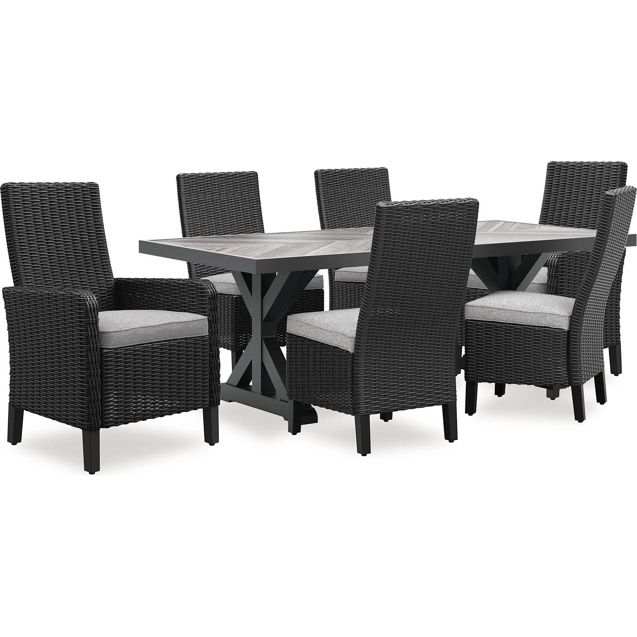 Beachcroft 7 Piece Outdoor Dining Set - Image 29