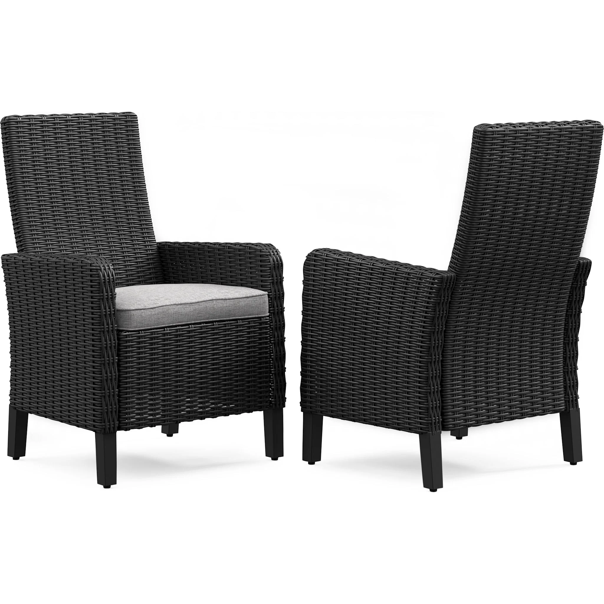 Beachcroft Outdoor Arm Chair with Cushion (Set of 2) - Image 3