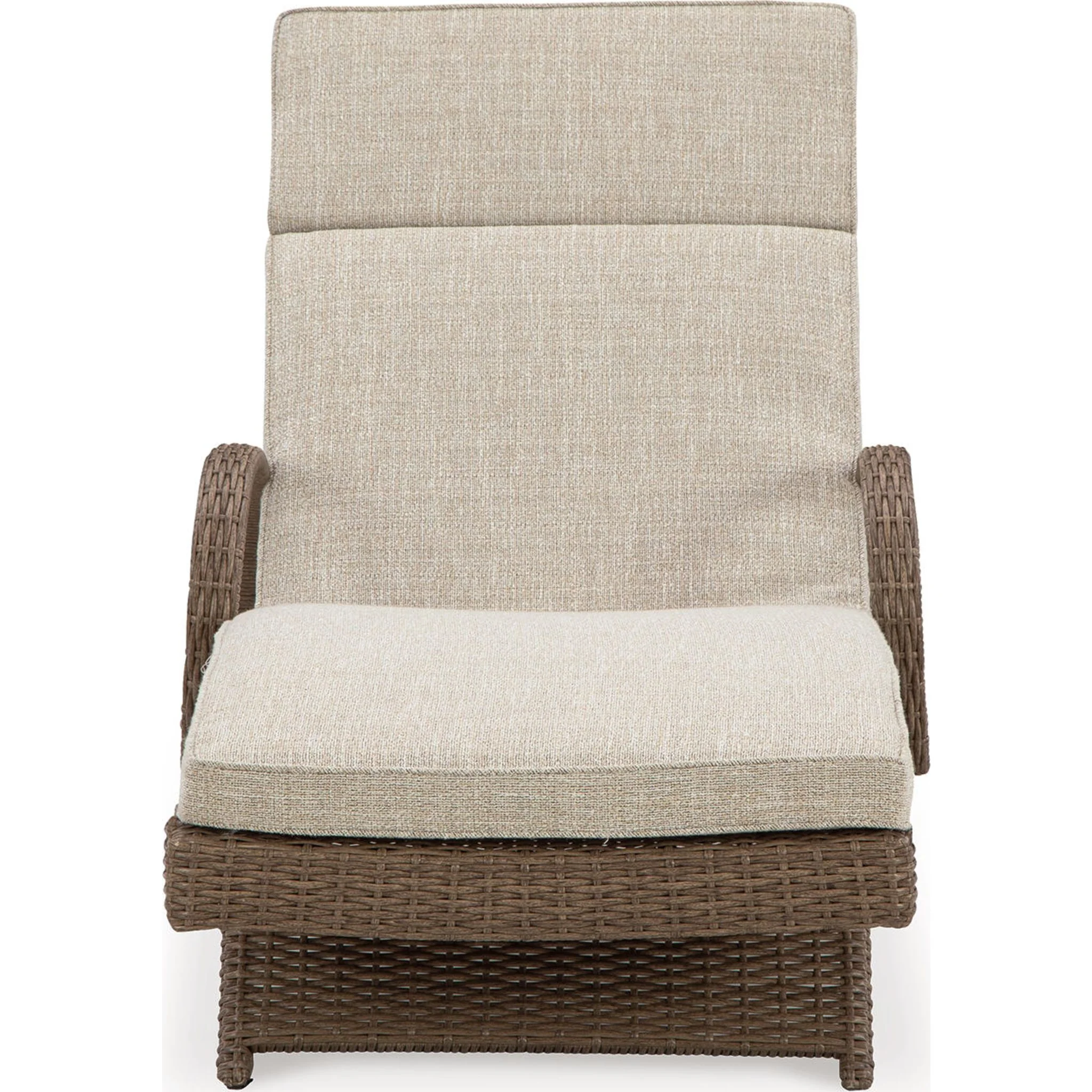 Beachcroft Outdoor Chaise Lounge with Cushion - Image 6