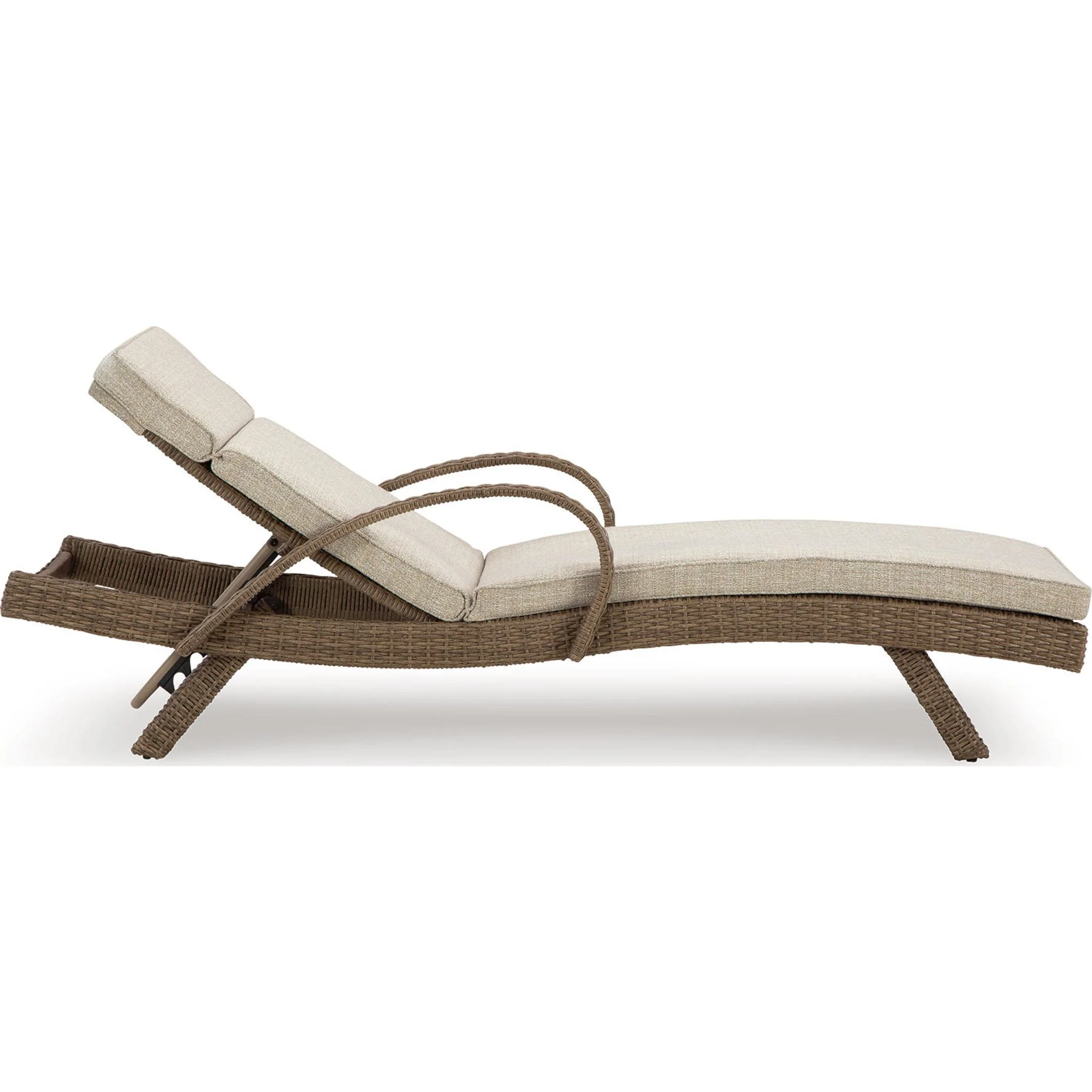 Beachcroft Outdoor Chaise Lounge with Cushion - Image 7