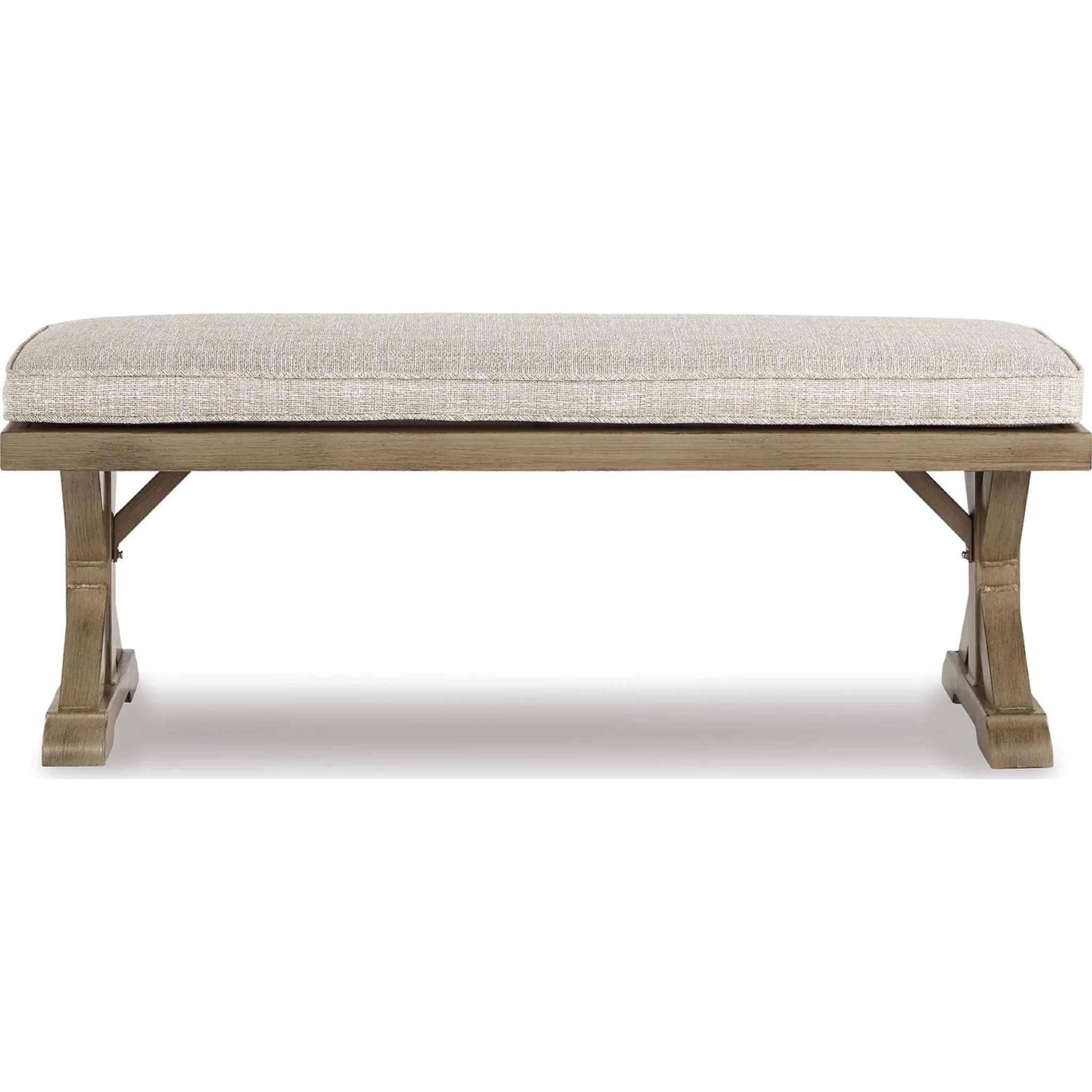 Beachcroft Outdoor Dining Bench with Cushion - Image 13