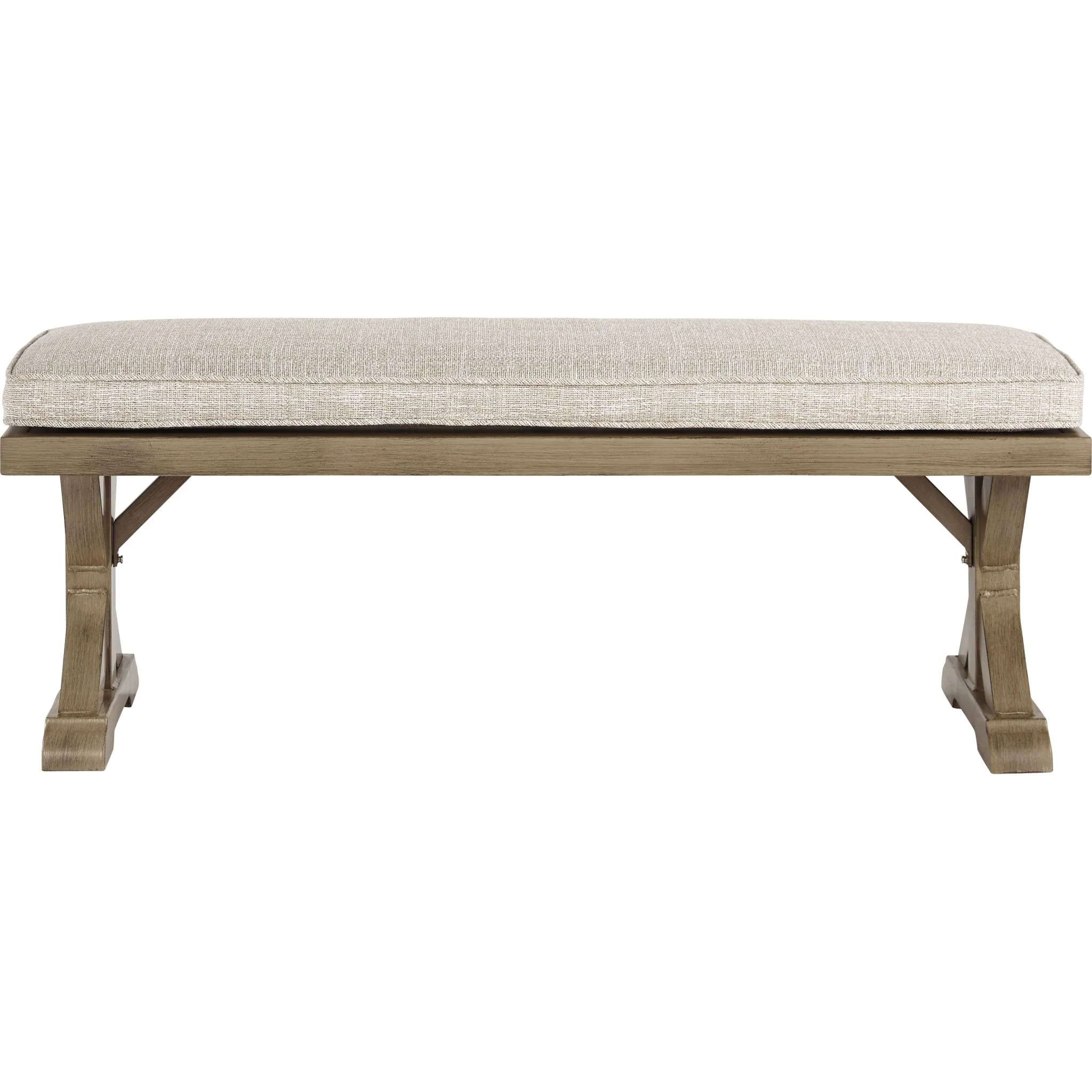 Beachcroft Outdoor Dining Bench with Cushion - Image 3