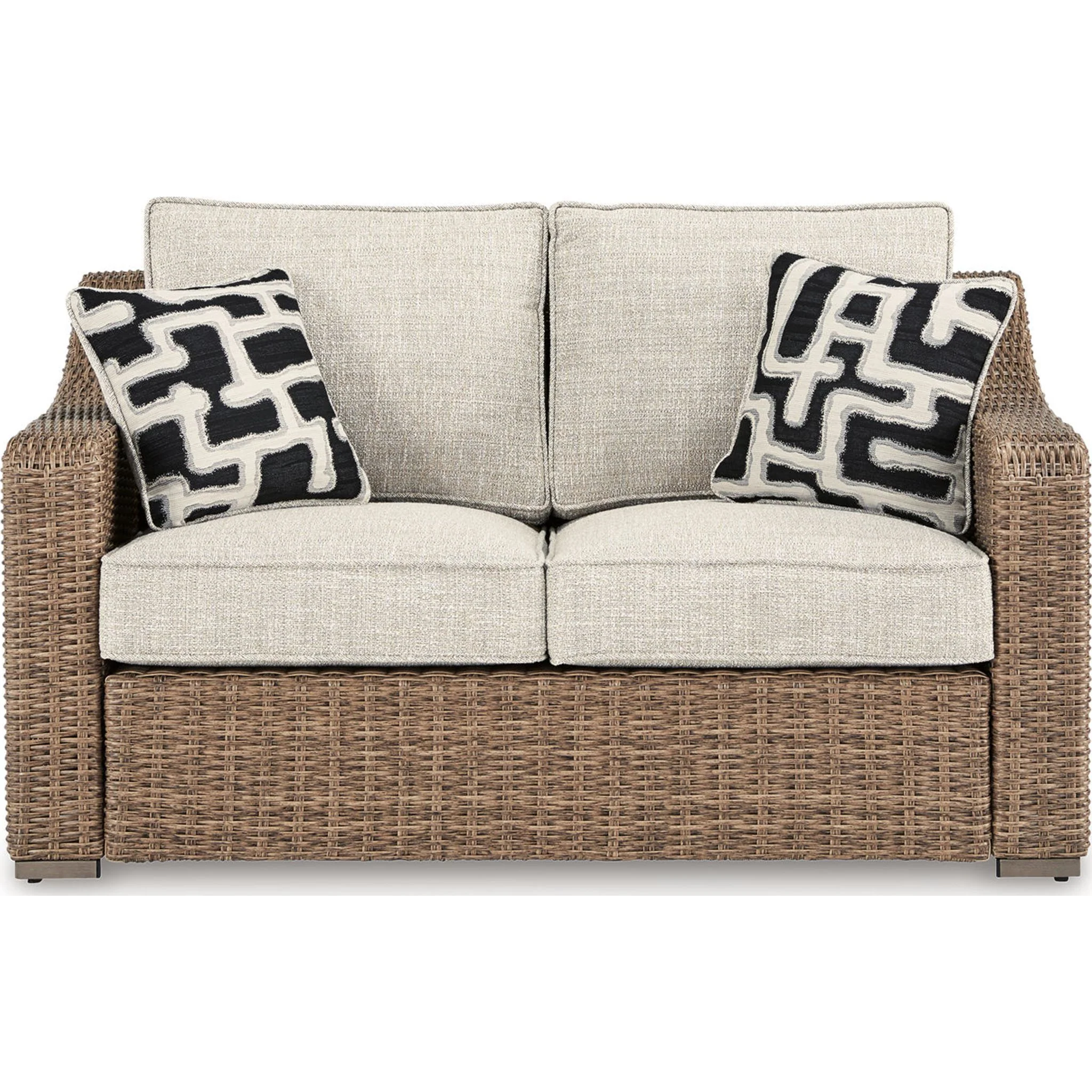 Beachcroft Outdoor Loveseat with Cushion - Image 7