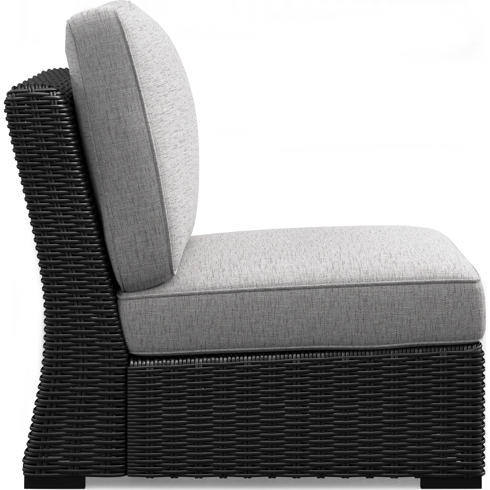 Beachcroft Outdoor Modular Armless Chair with Cushion - Image 5