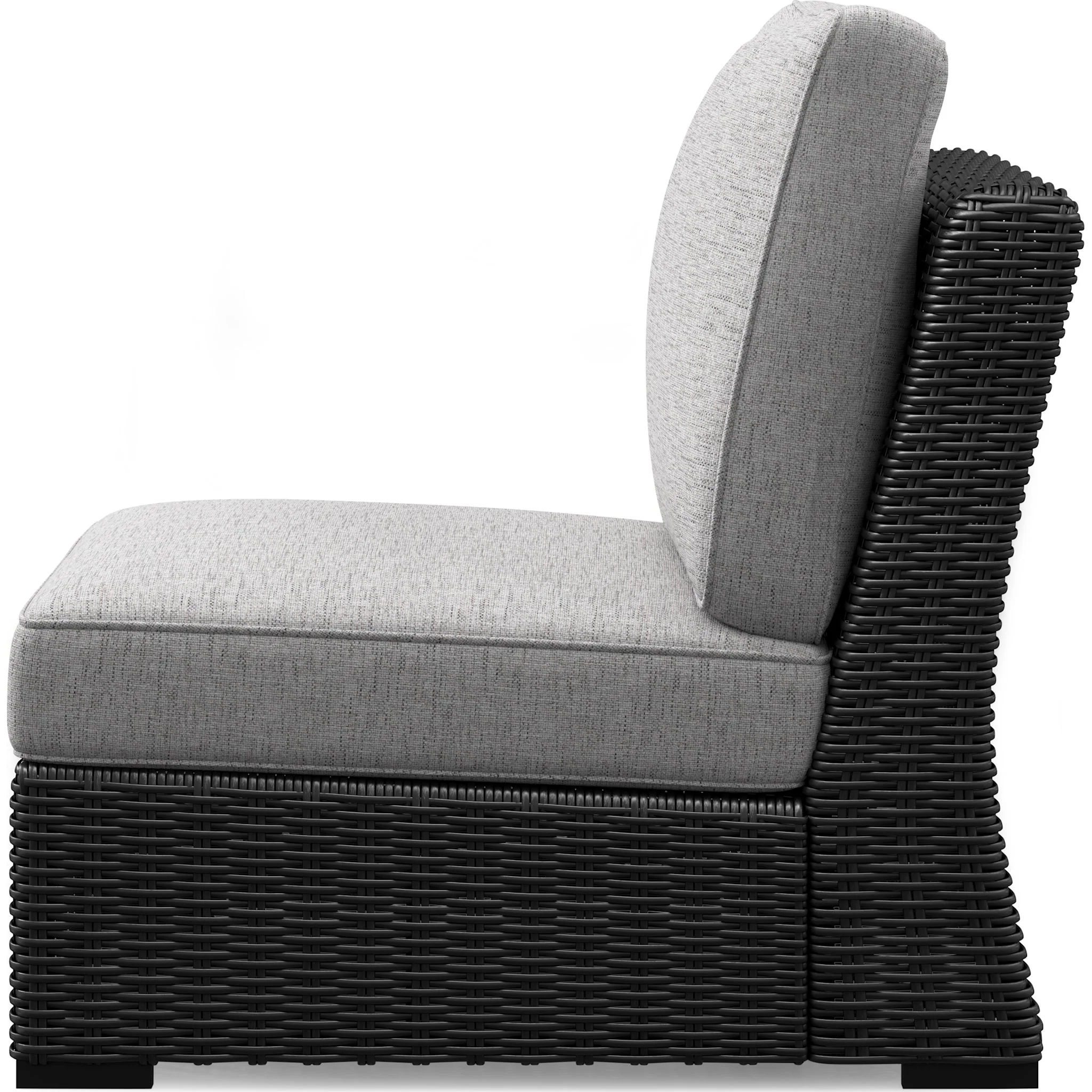 Beachcroft Outdoor Modular Armless Chair with Cushion - Image 7