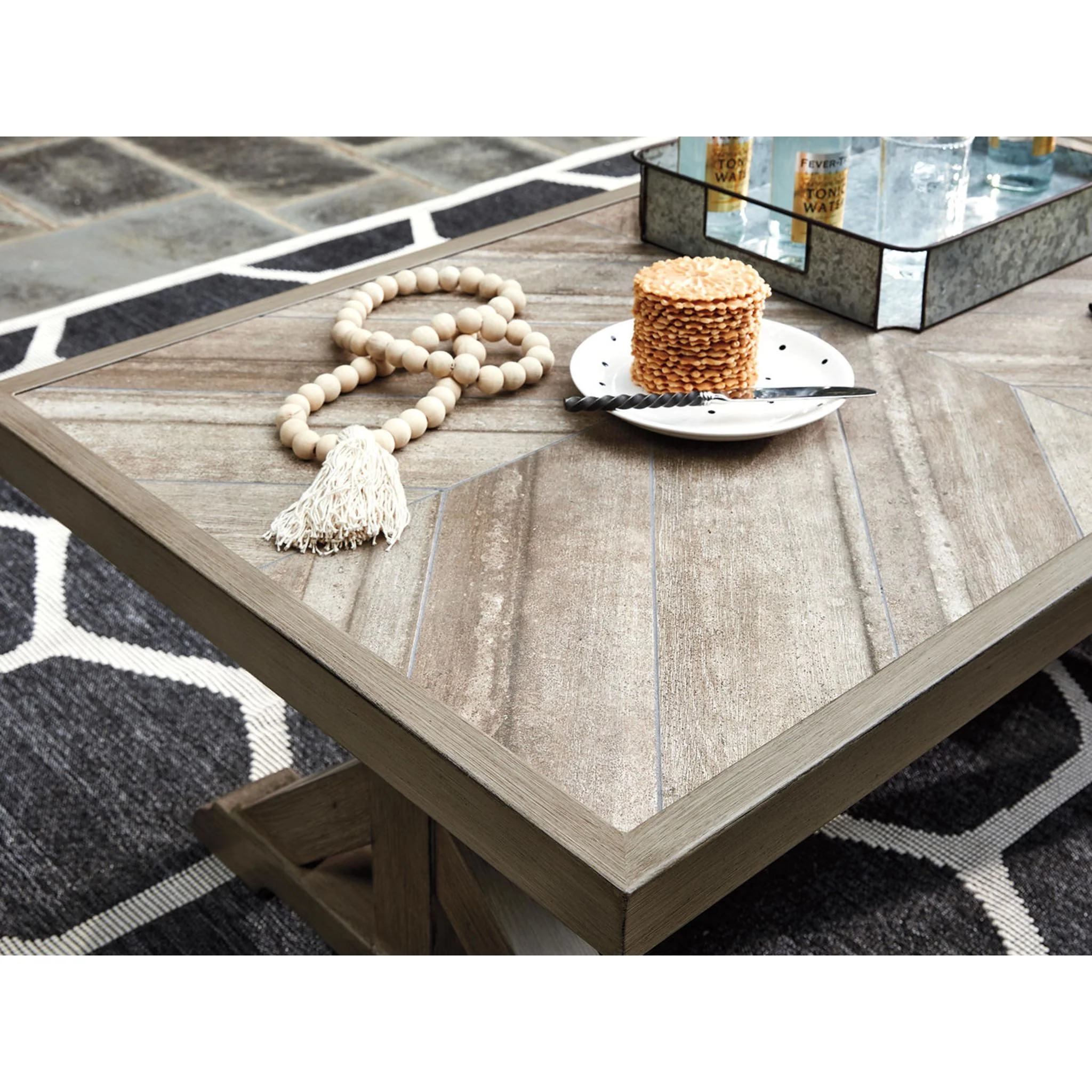 Beachcroft Outdoor Rectangle Cocktail Table - Image 11