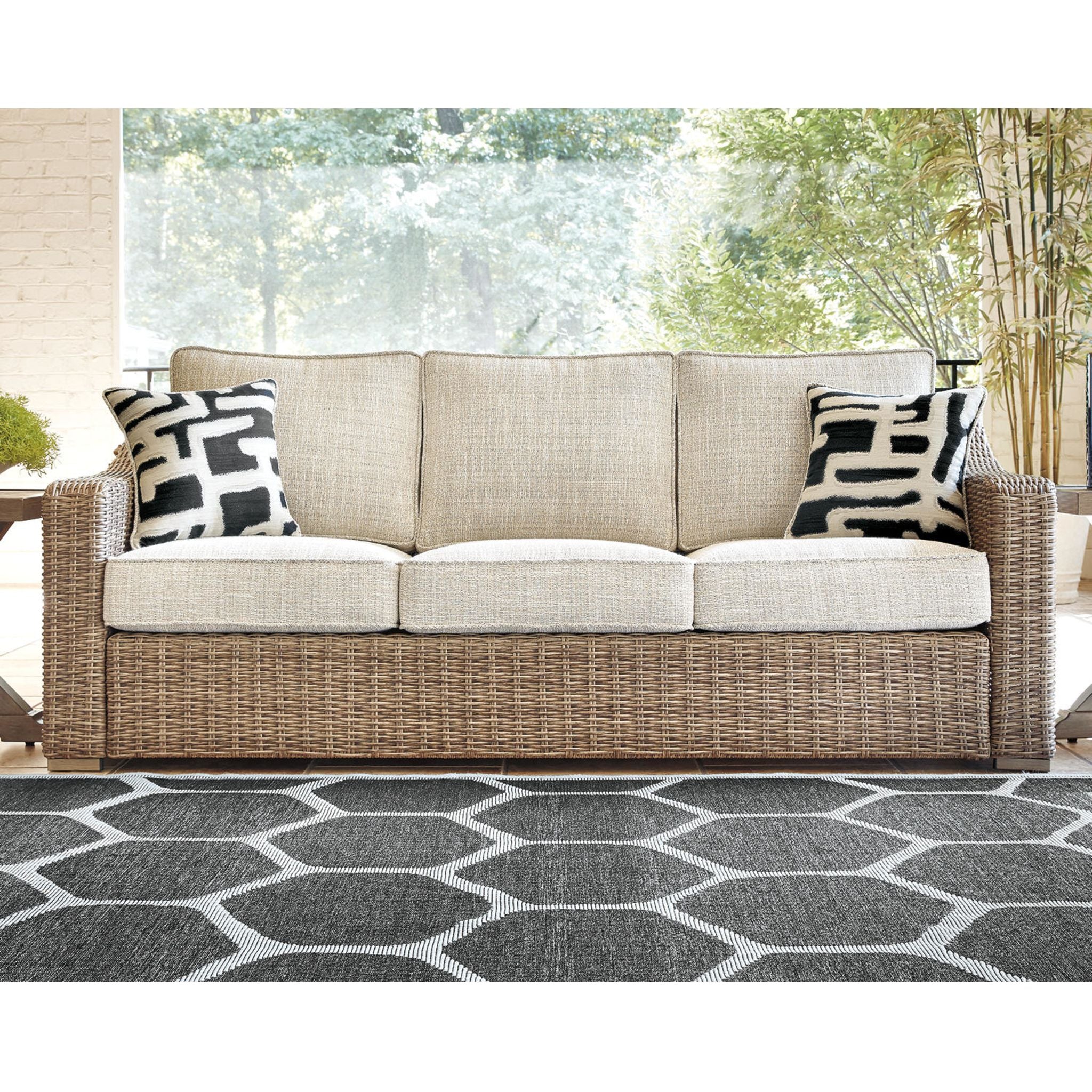 Beachcroft Outdoor Sofa with Cushion - Image 20
