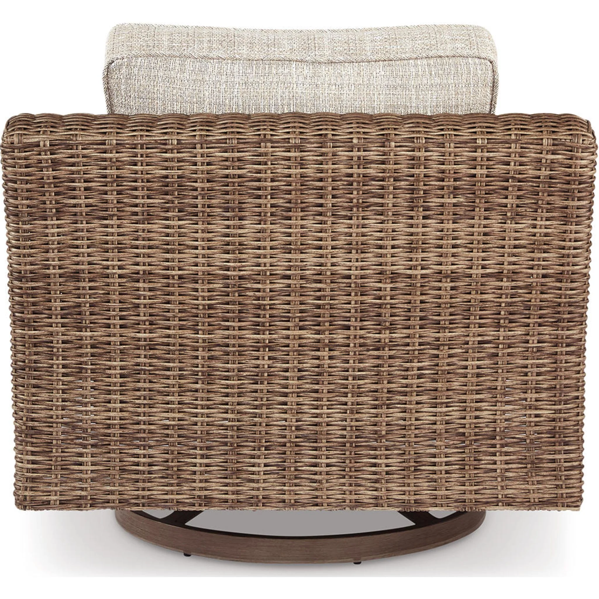 Beachcroft Outdoor Swivel Lounge Chair with Cushion - Image 14