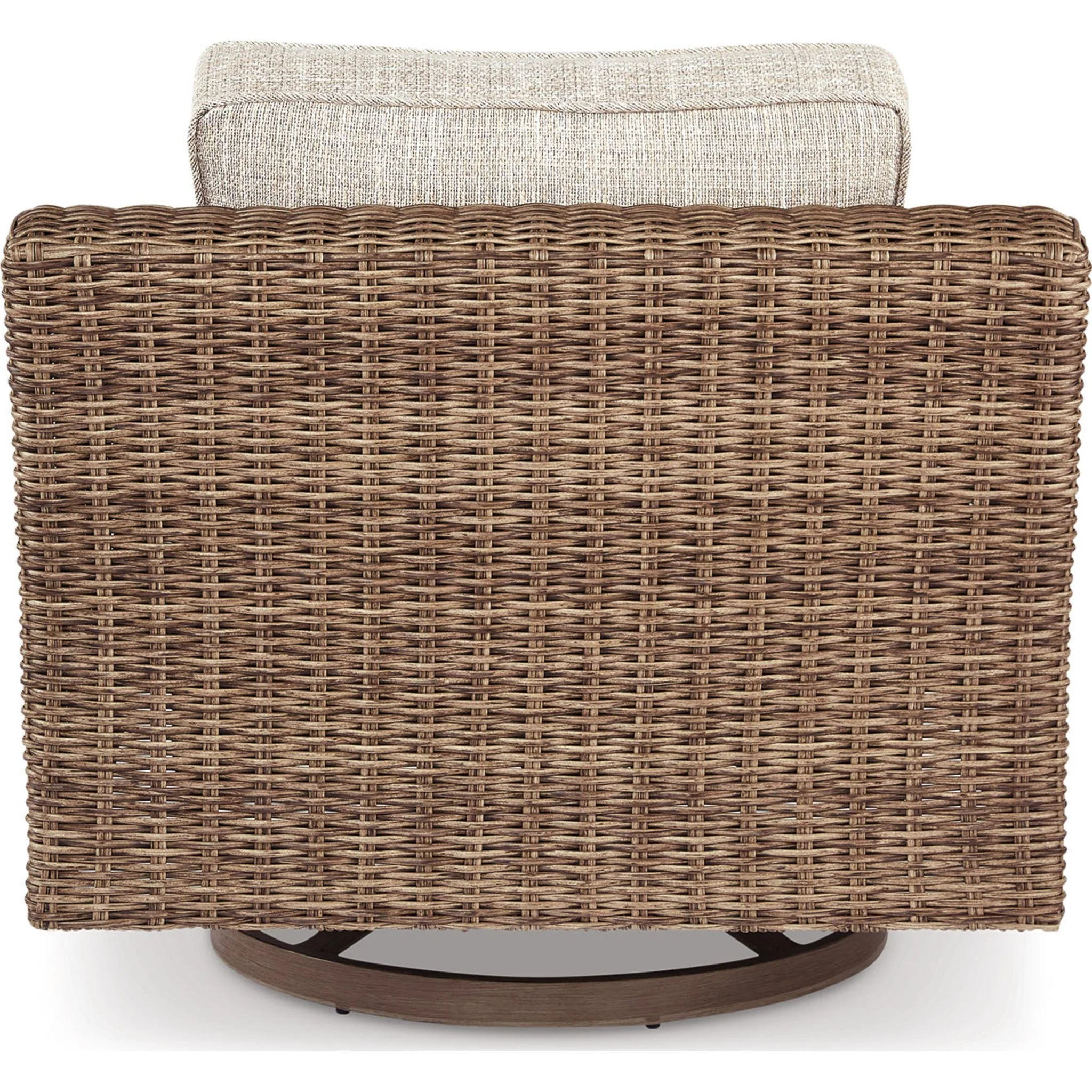 Beachcroft Outdoor Swivel Lounge Chair with Cushion - Image 15