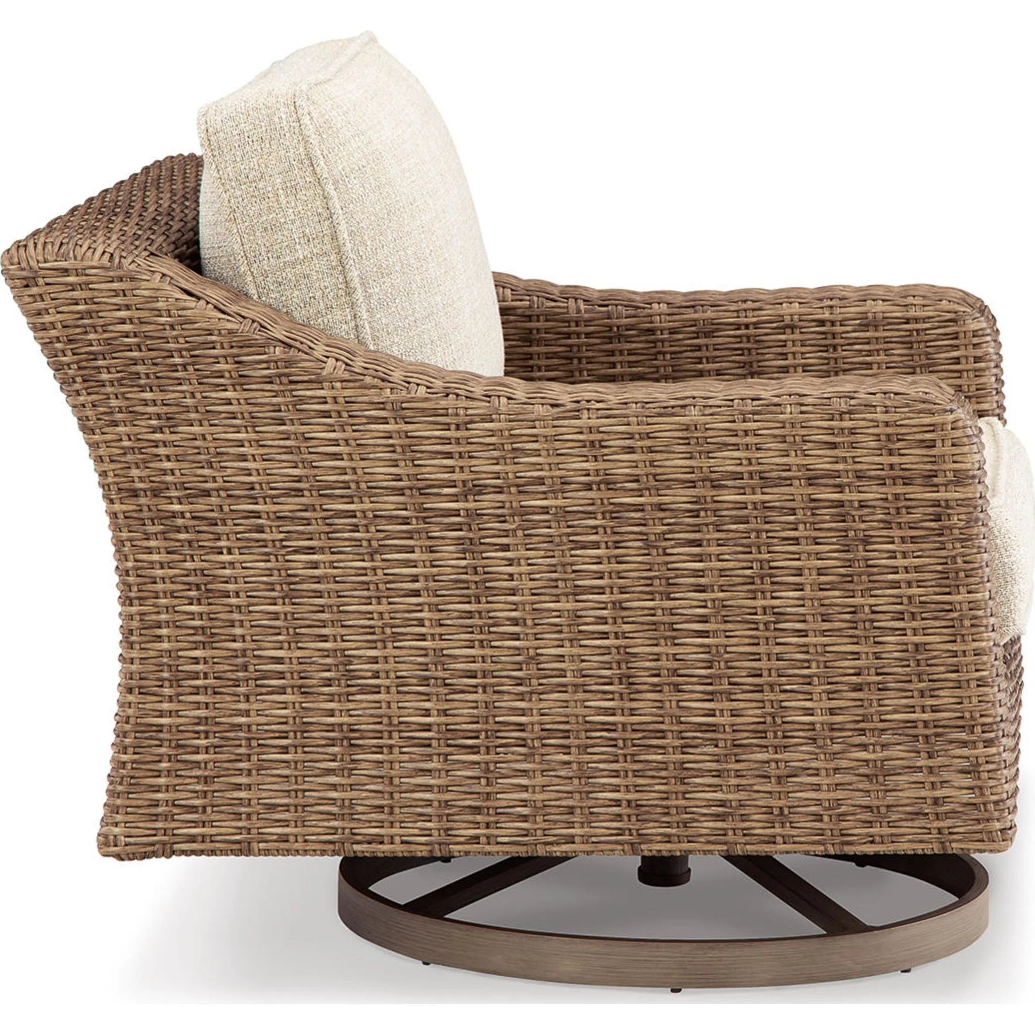 Beachcroft Outdoor Swivel Lounge Chair with Cushion - Image 19