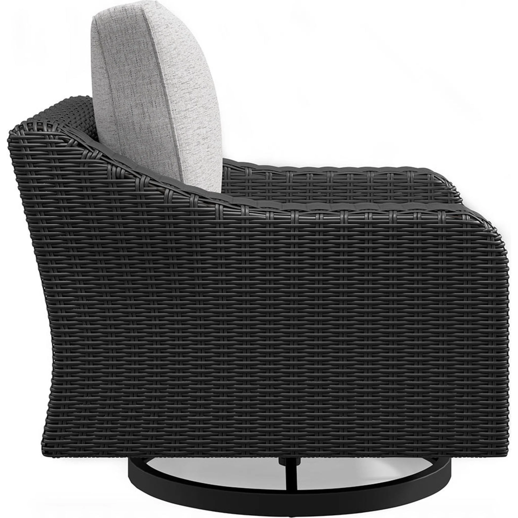 Beachcroft Outdoor Swivel Lounge Chair with Cushion - Image 15