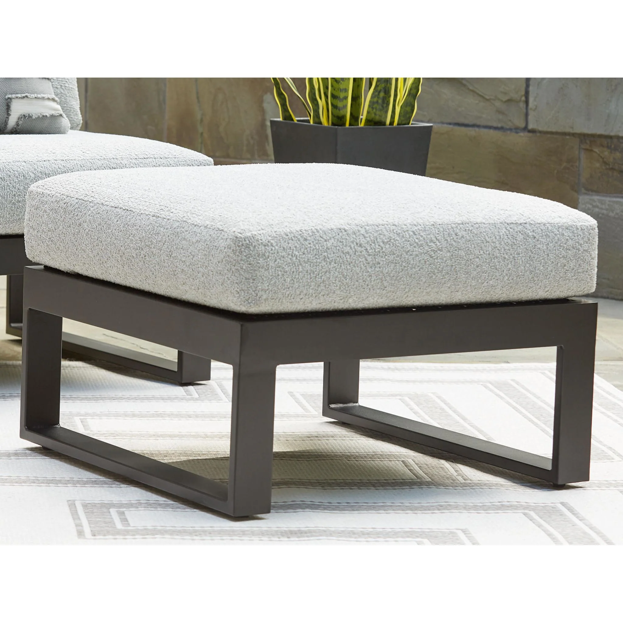 Beachloft 4 Piece Outdoor Modular Sectional - Image 3
