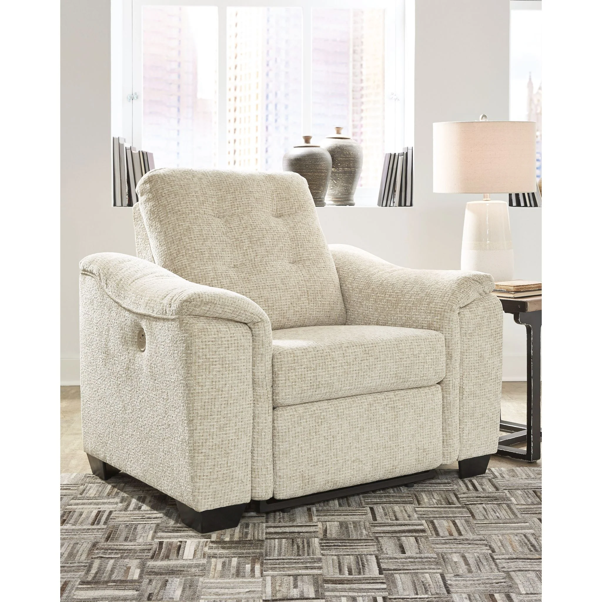 Beaconfield-Exclusive Zero Wall Wide Seat Recliner with Power - Image 2
