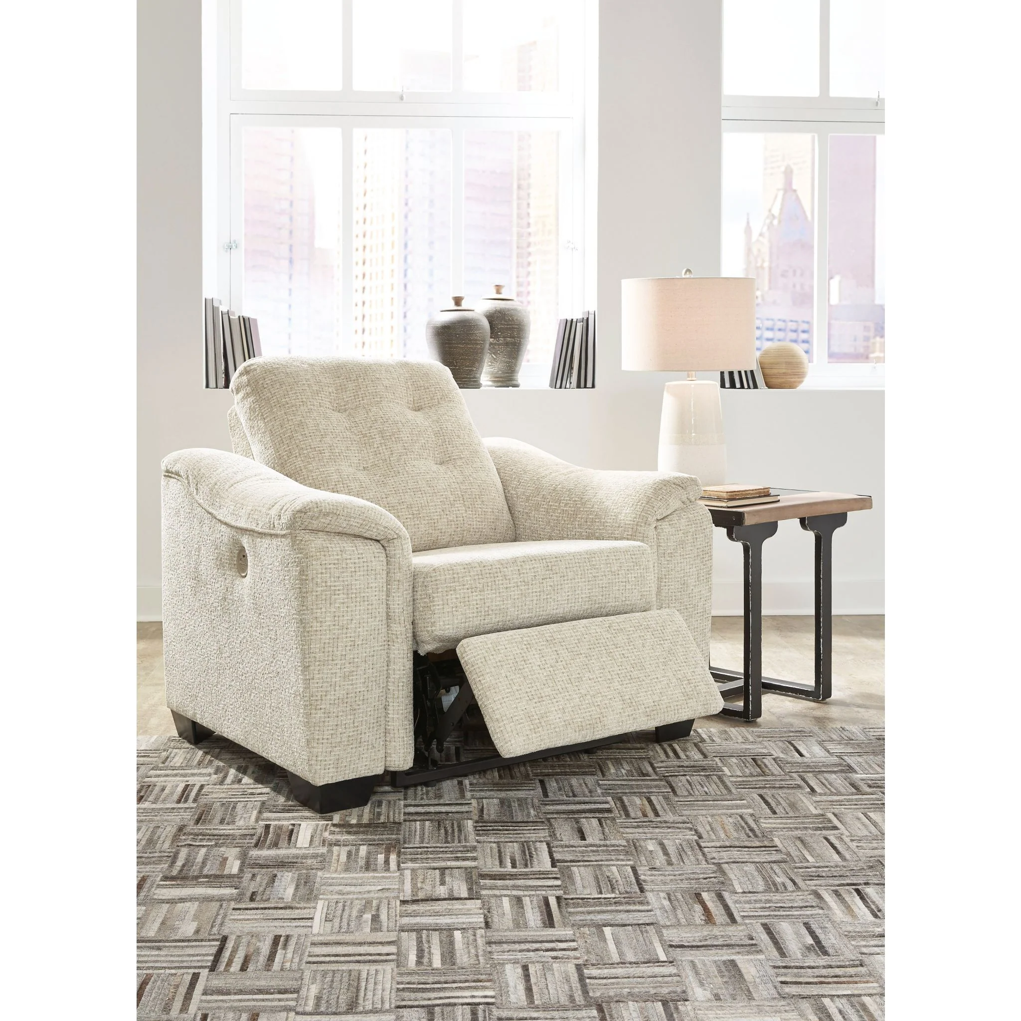 Beaconfield-Exclusive Zero Wall Wide Seat Recliner with Power - Image 8