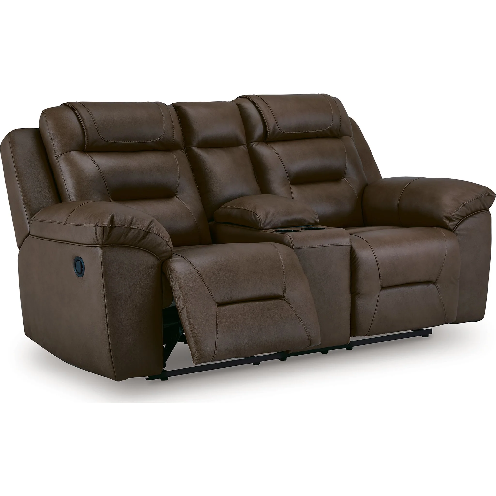 Beaman Peak Reclining Loveseat with Console - Image 4
