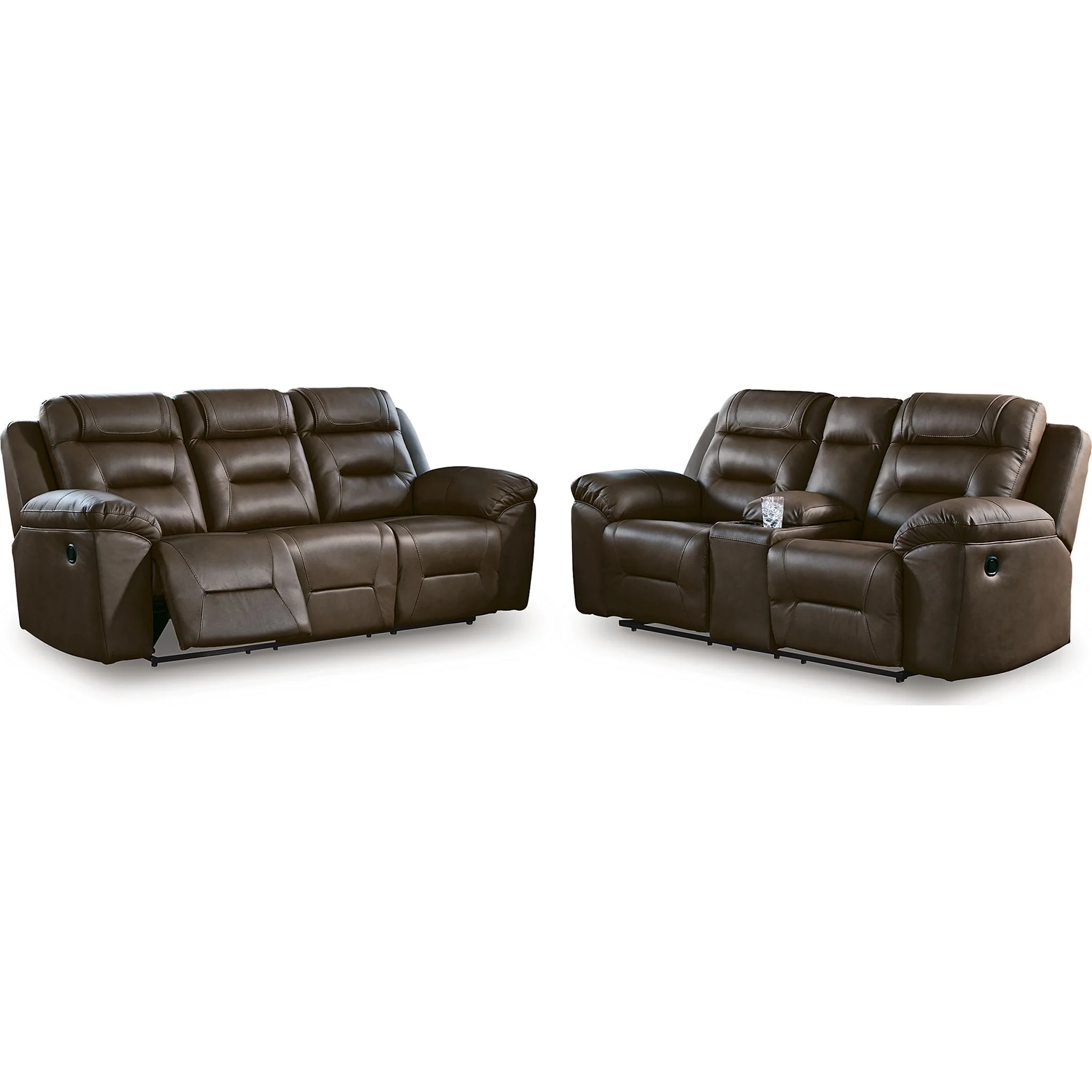 Beaman Peak Reclining Loveseat with Console - Image 6
