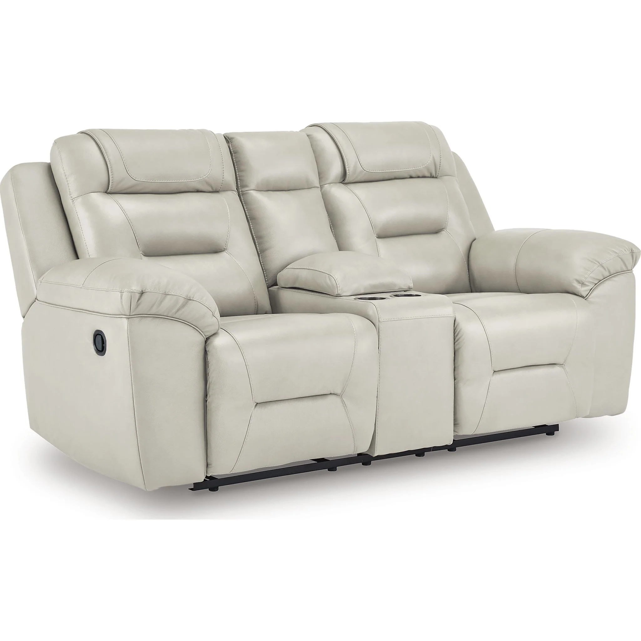 Beaman Peak Reclining Loveseat with Console - Image 3