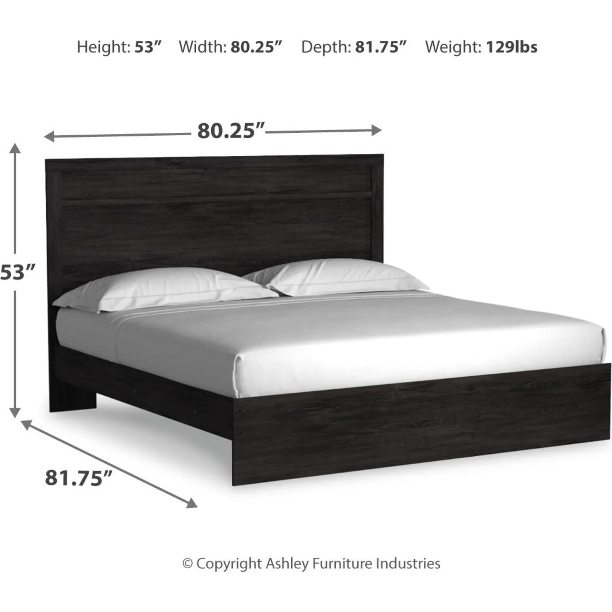 Belachime 5 Piece Panel Bedroom - Image 16