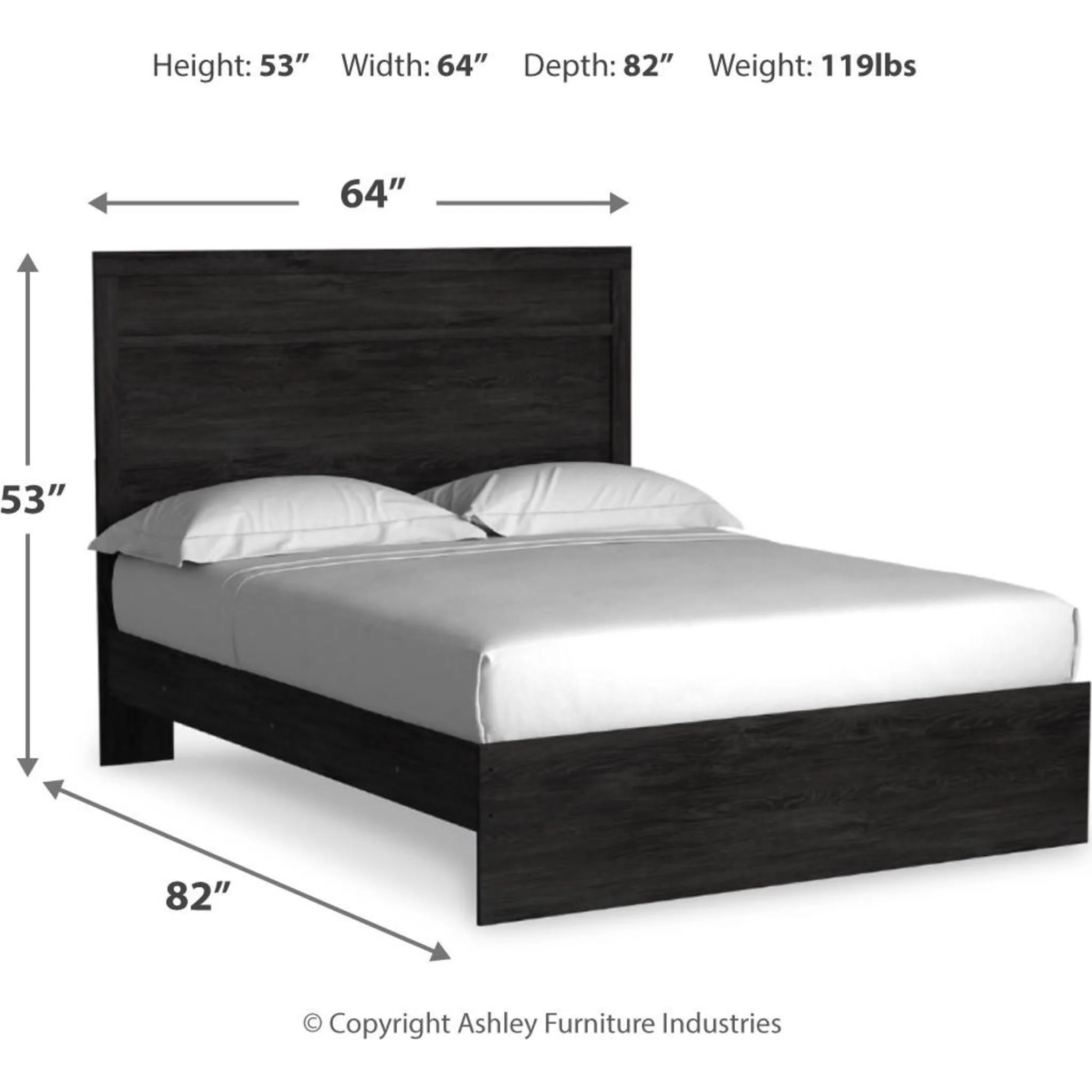 Belachime 5 Piece Panel Bedroom - Image 5