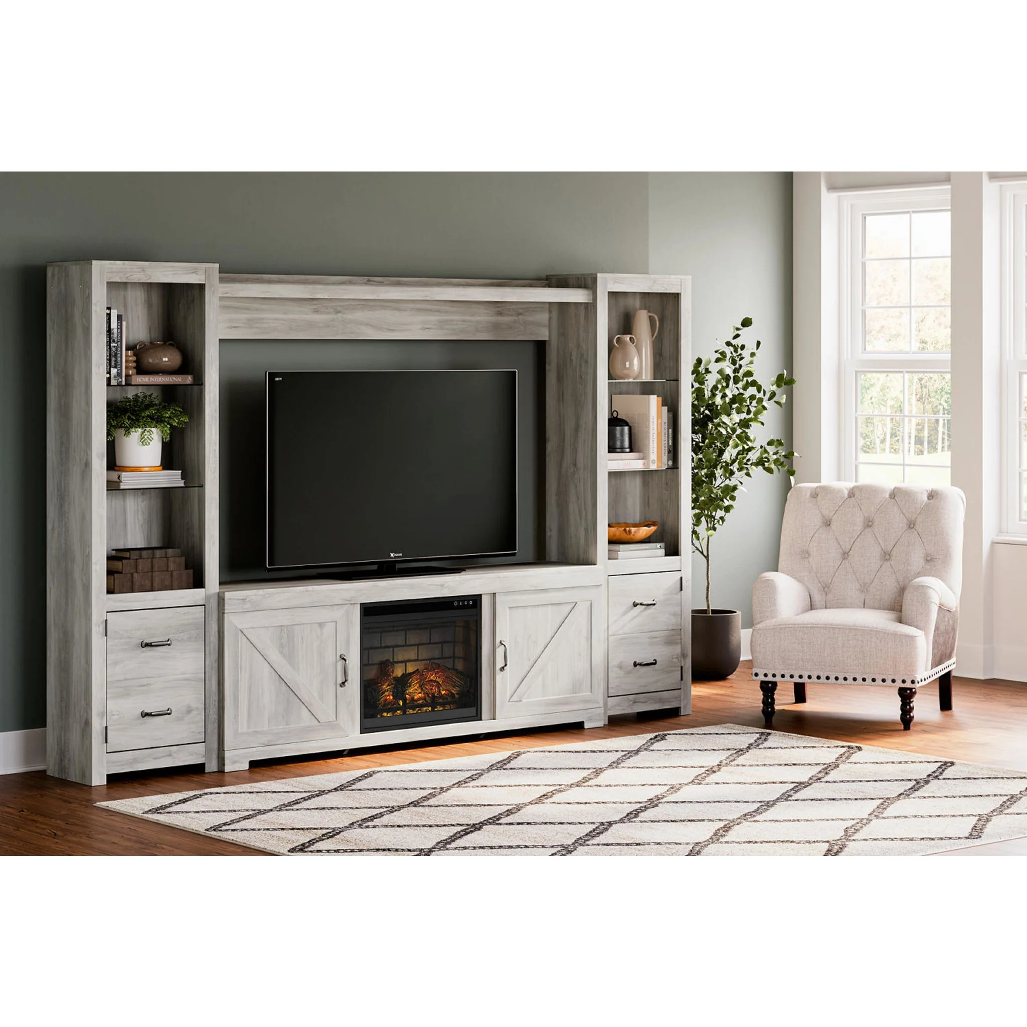 Bellaby Entertainment Unit with Fireplace - Image 6